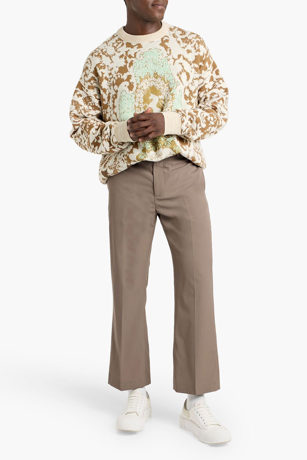 ACNE STUDIOS Pilos slim-fit straight-leg crepe pants | THE OUTNET