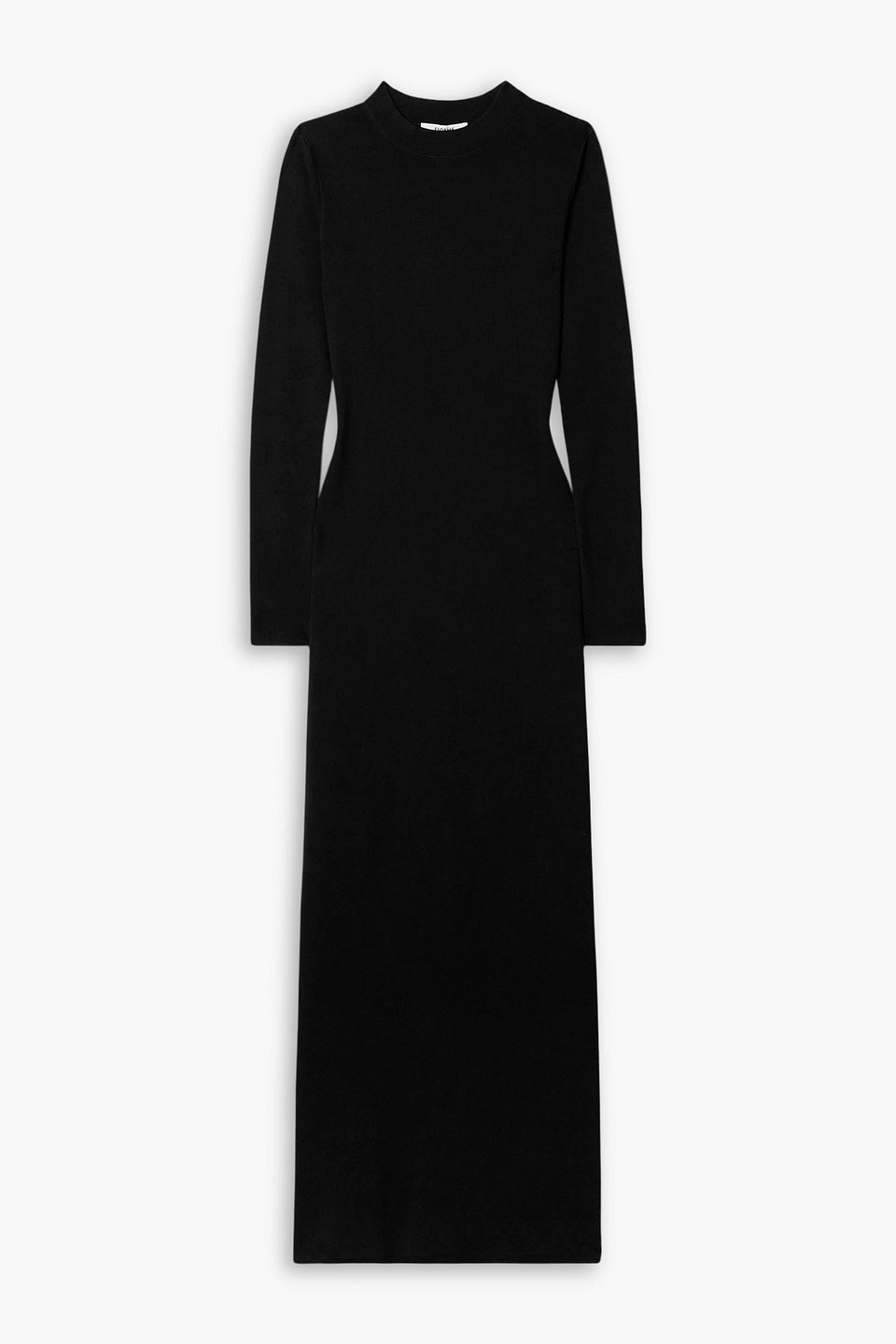 Fforme Cotton-jersey Maxi Dress In Black