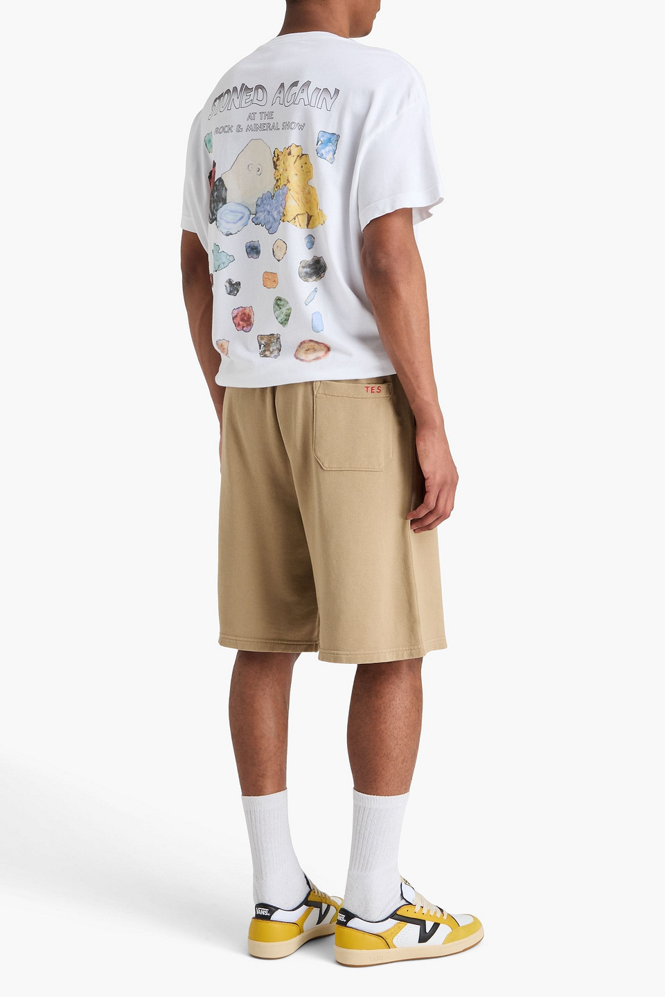  The Elder Statesman - Shorts „daily Ball“ Aus Fleece Aus Einer Baumwoll-kaschmirmischung Mit Tunnelzug - Neutral - Xs 