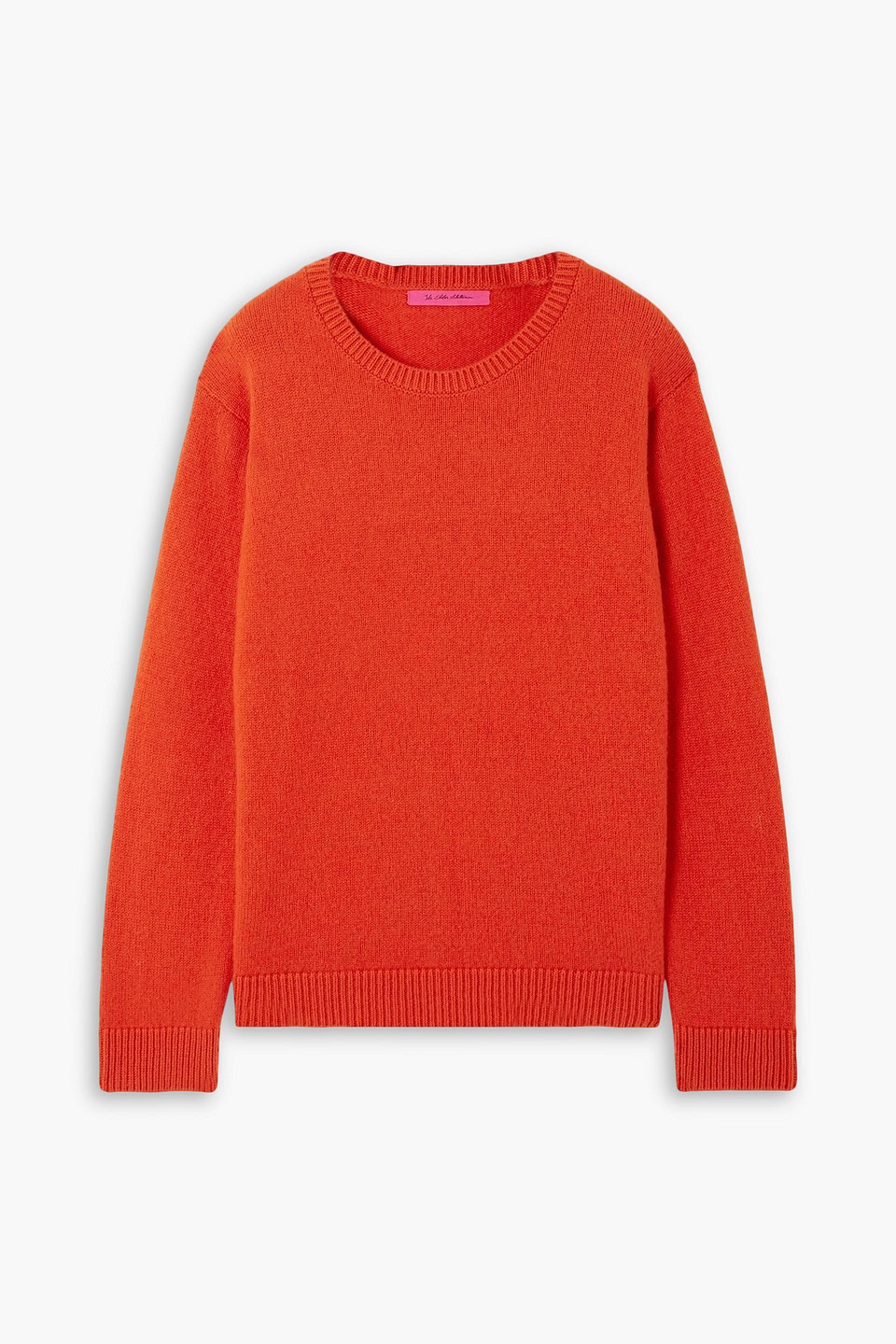 The Elder Statesman Malibu Cashmere Sweater In Orange