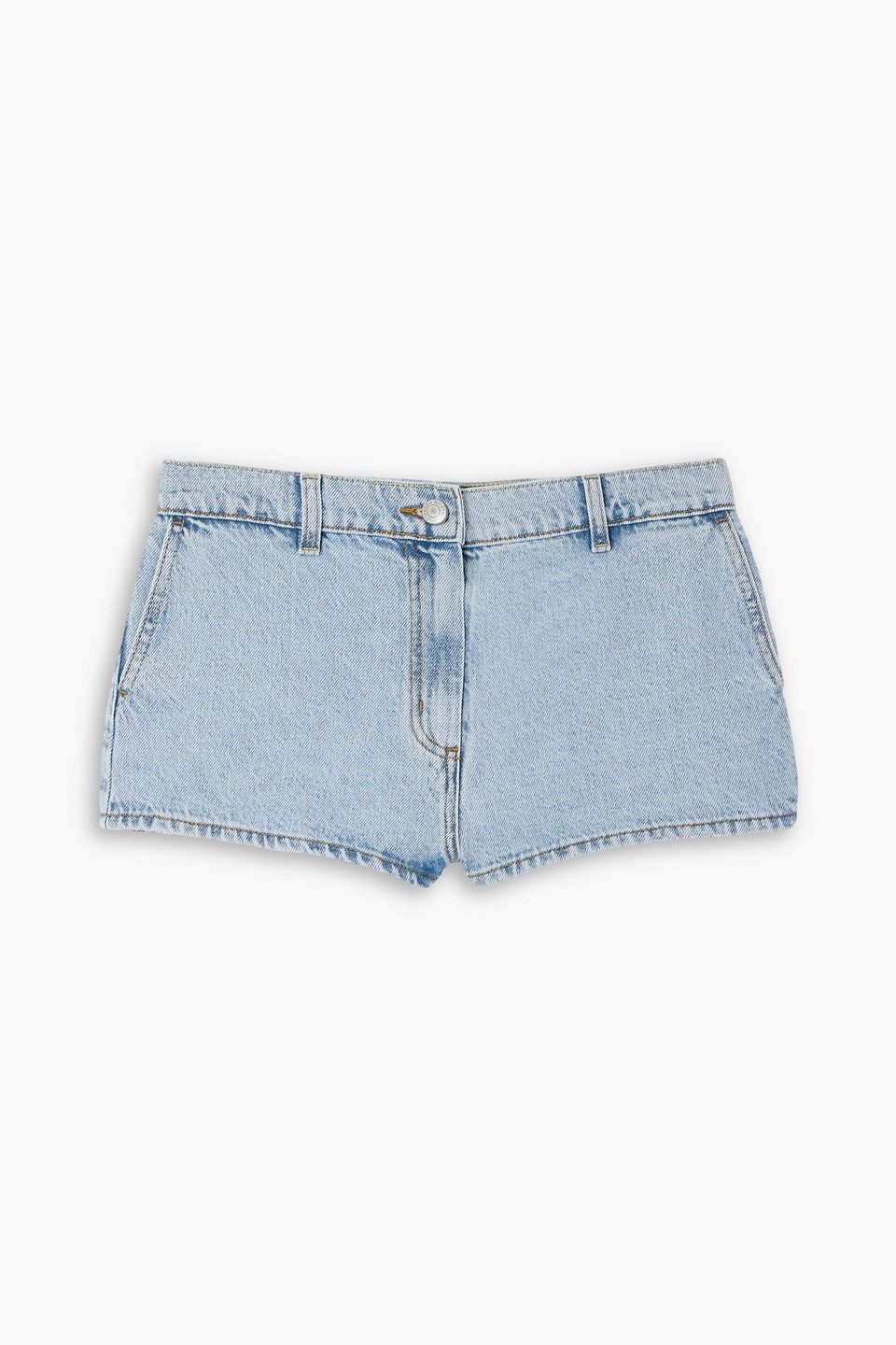 Magda Butrym Denim Shorts In Blue