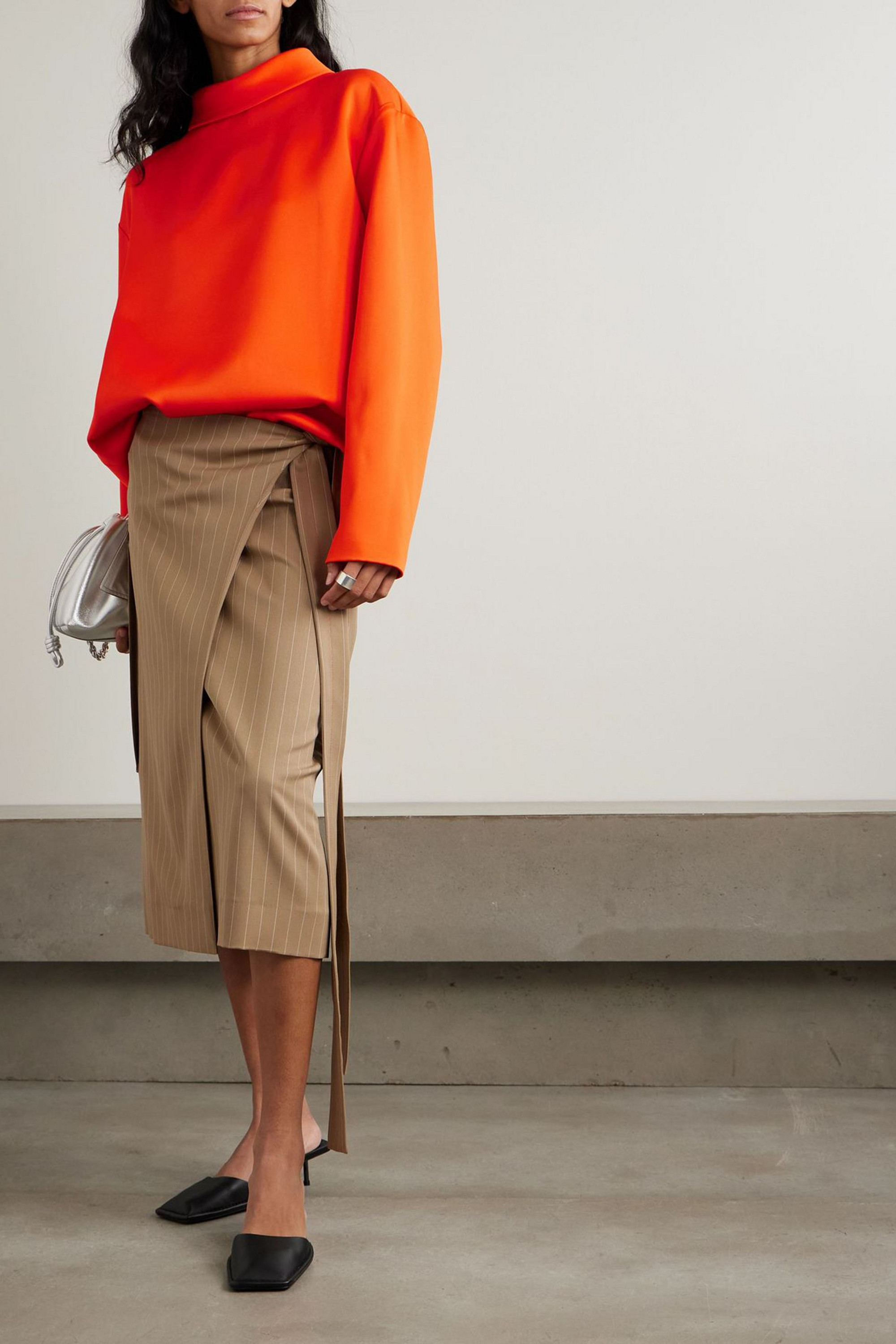 CARVEN Satin blouse