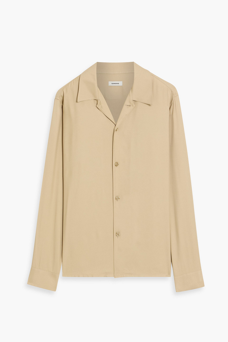 Sandro Twill Shirt In Multi