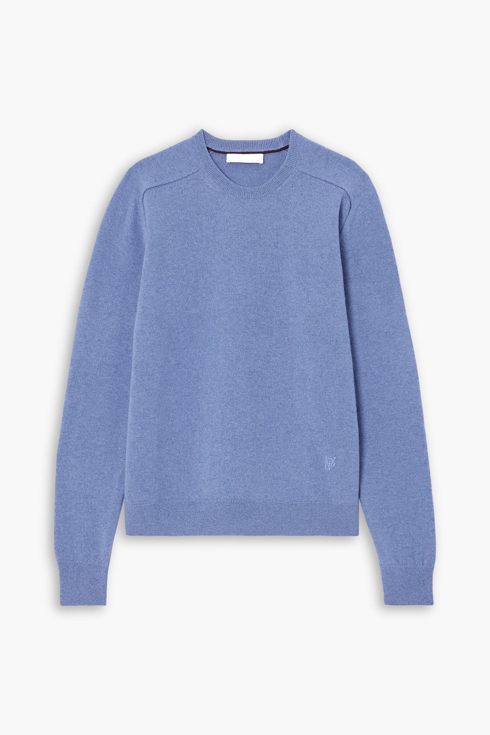 Veronica De Piante Winnie Wool And Cashmere-blend Sweater In Blue
