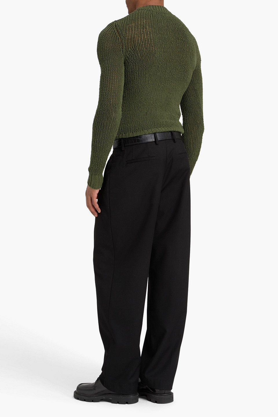  Jil Sander - Pullover Aus Einer Baumwollmischung - Grün - It 46 