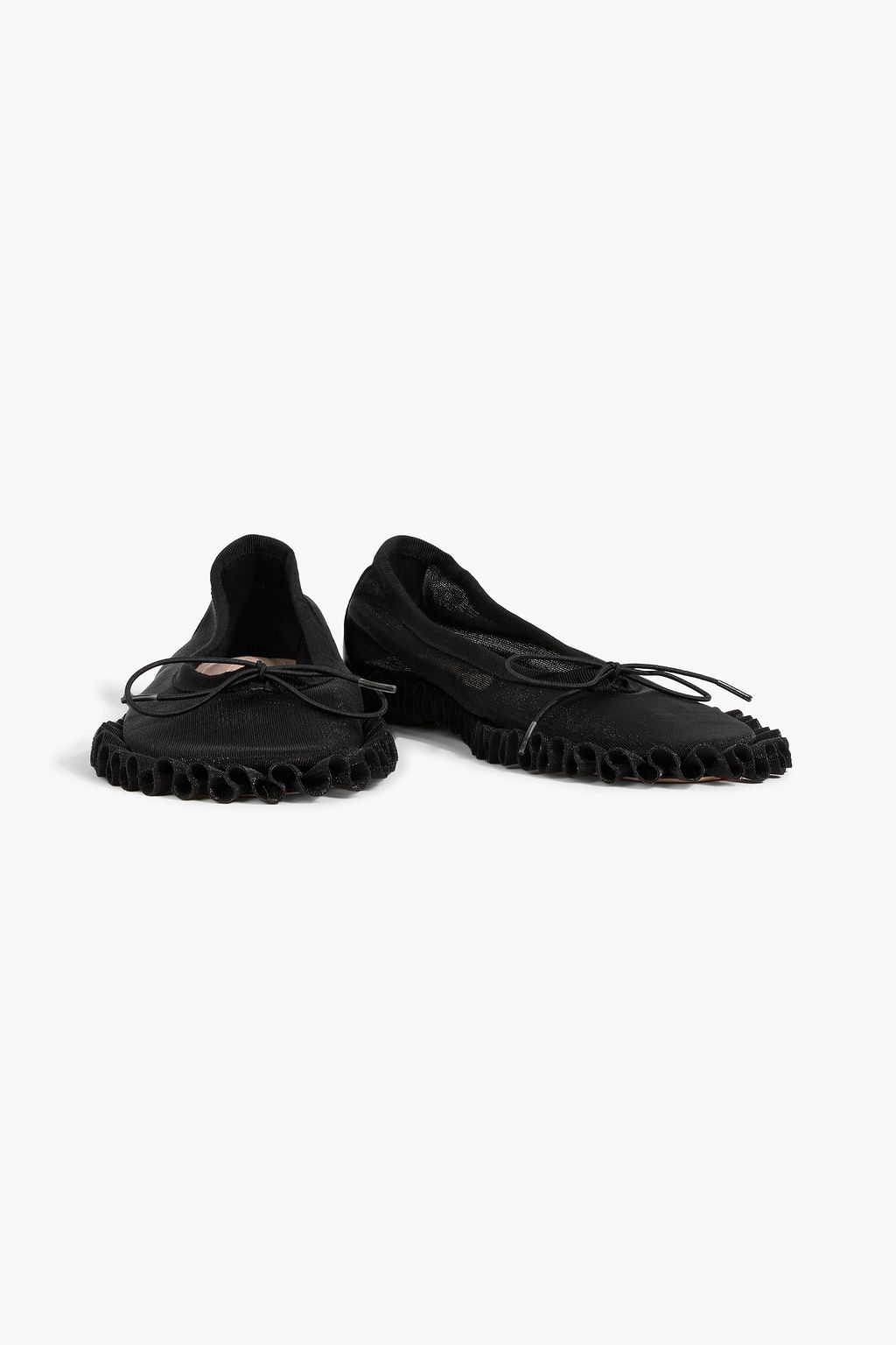 Simone Rocha  フラットシューズ Simone Rocha フラットシューズ | ブラック | FARFETCH JP