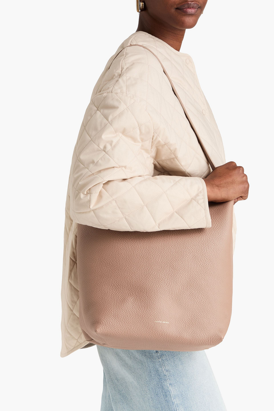  Mansur Gavriel - Tote Bag „everyday Cabas“ Aus Narbenleder - Neutral - Onesize 