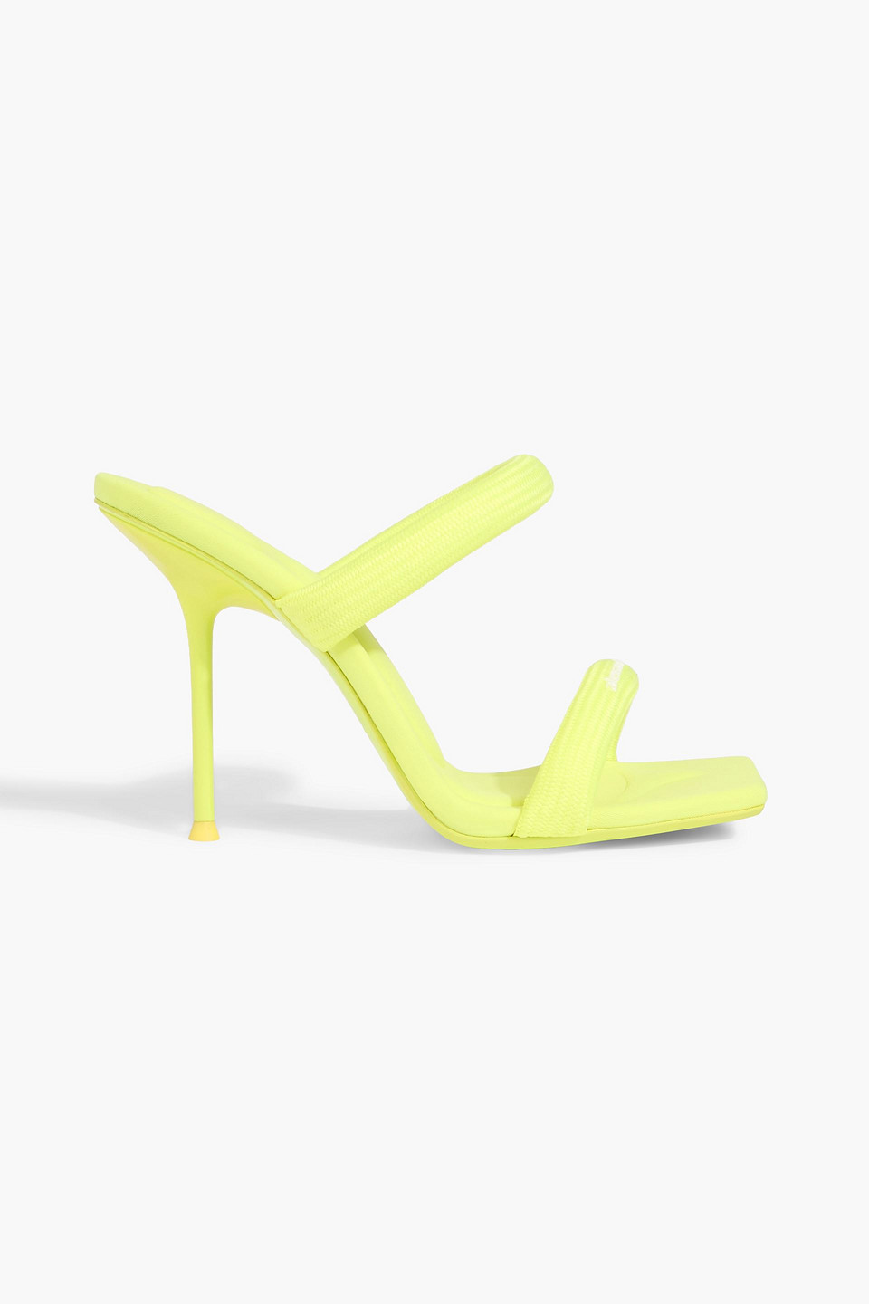 alexander wang - julie woven sandals - yellow - eu 35