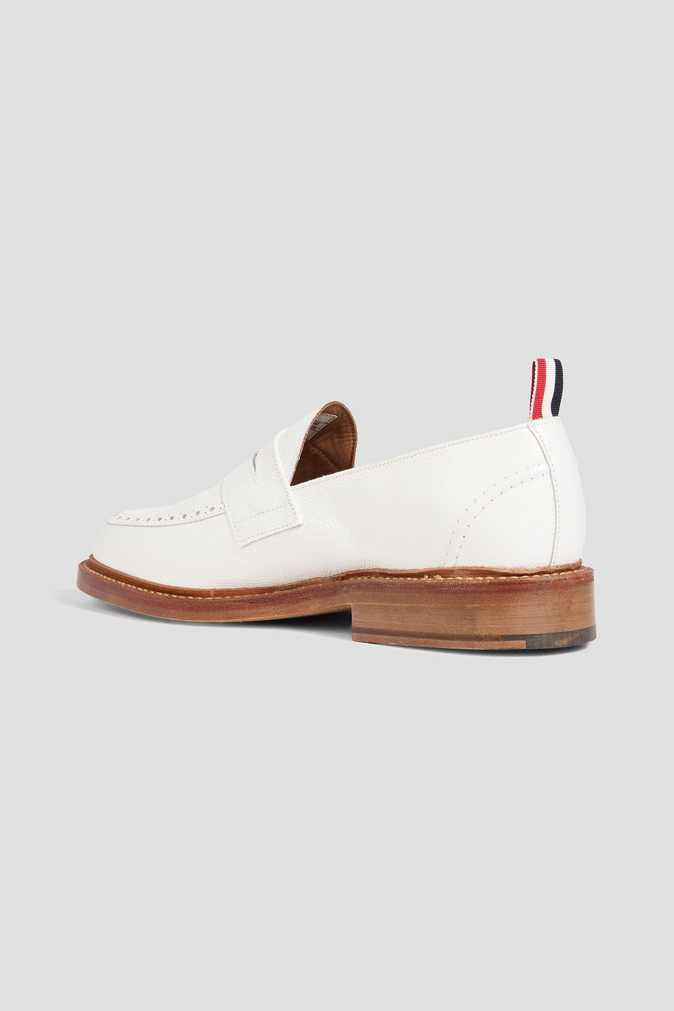  Thom Browne - Penny Loafers Aus Leder - Weiß - Us 9 