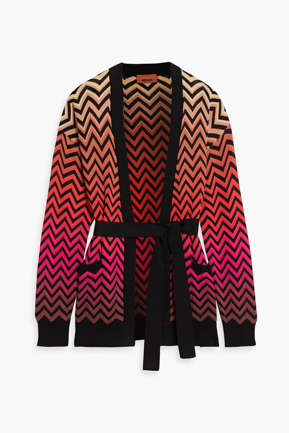 missoni - crochet-knit cotton-blend cardigan - pink - it 38