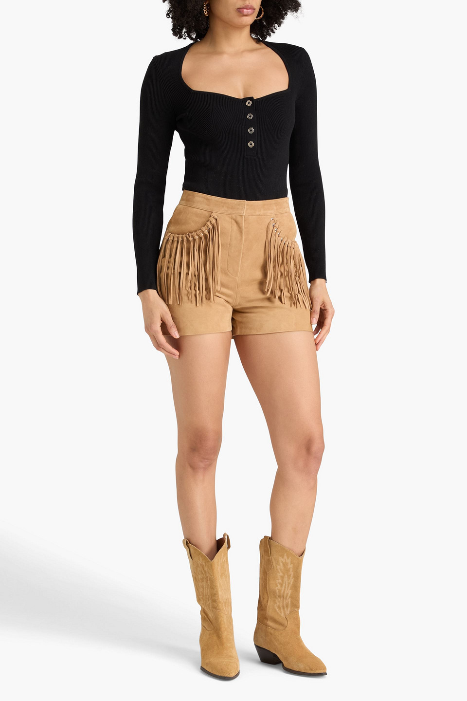  Maje - Pullover Aus Rippstrick - Schwarz - 1 