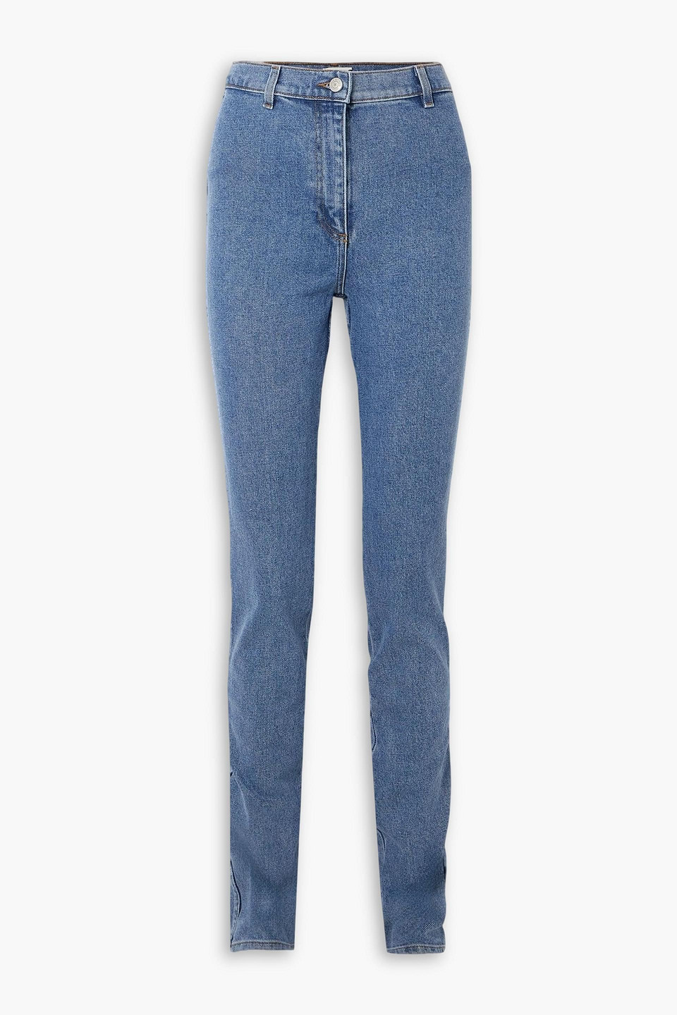 Magda Butrym High-rise Straight-leg Jeans In Blue