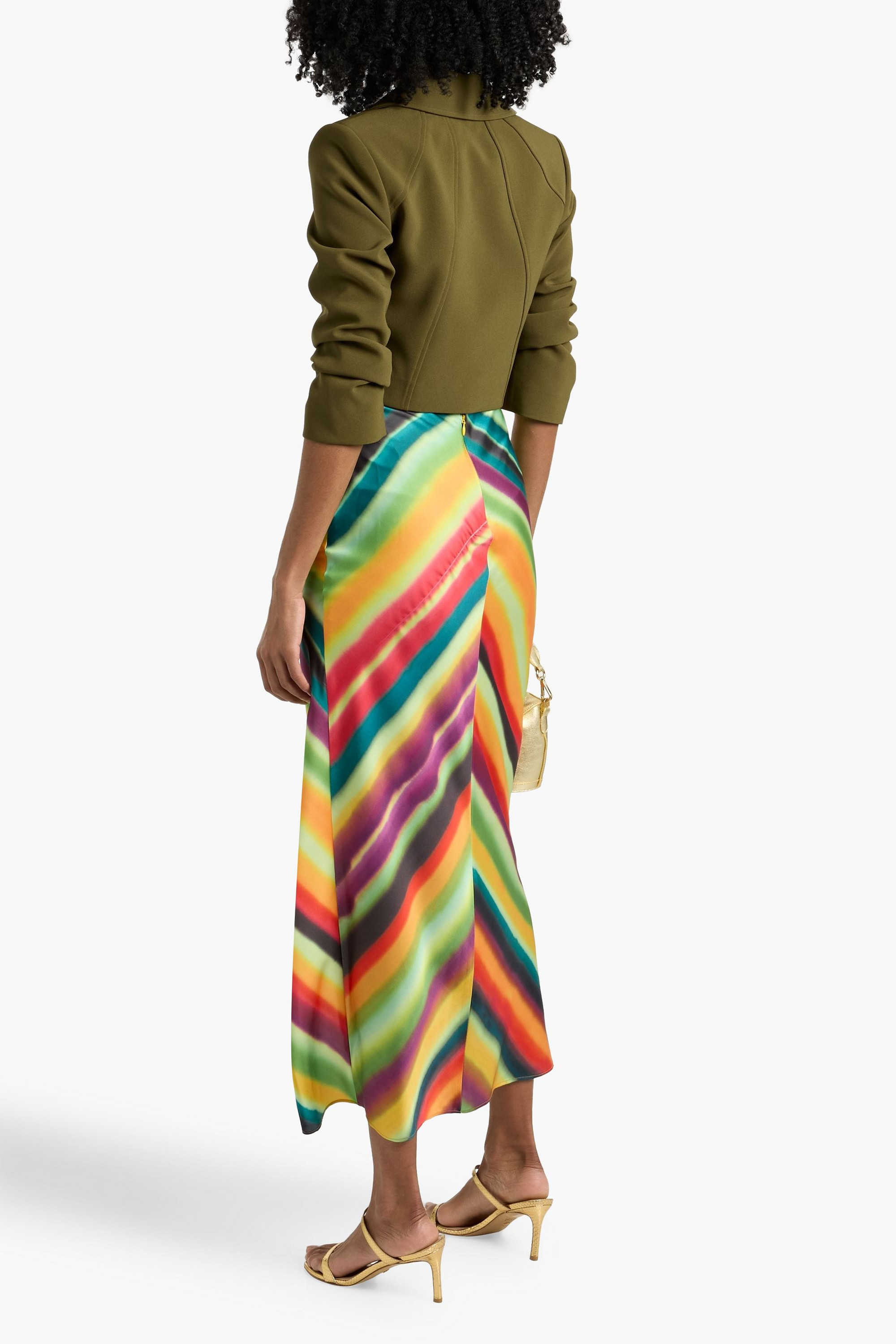 Cult Gaia Reagan stretch-crepe top
