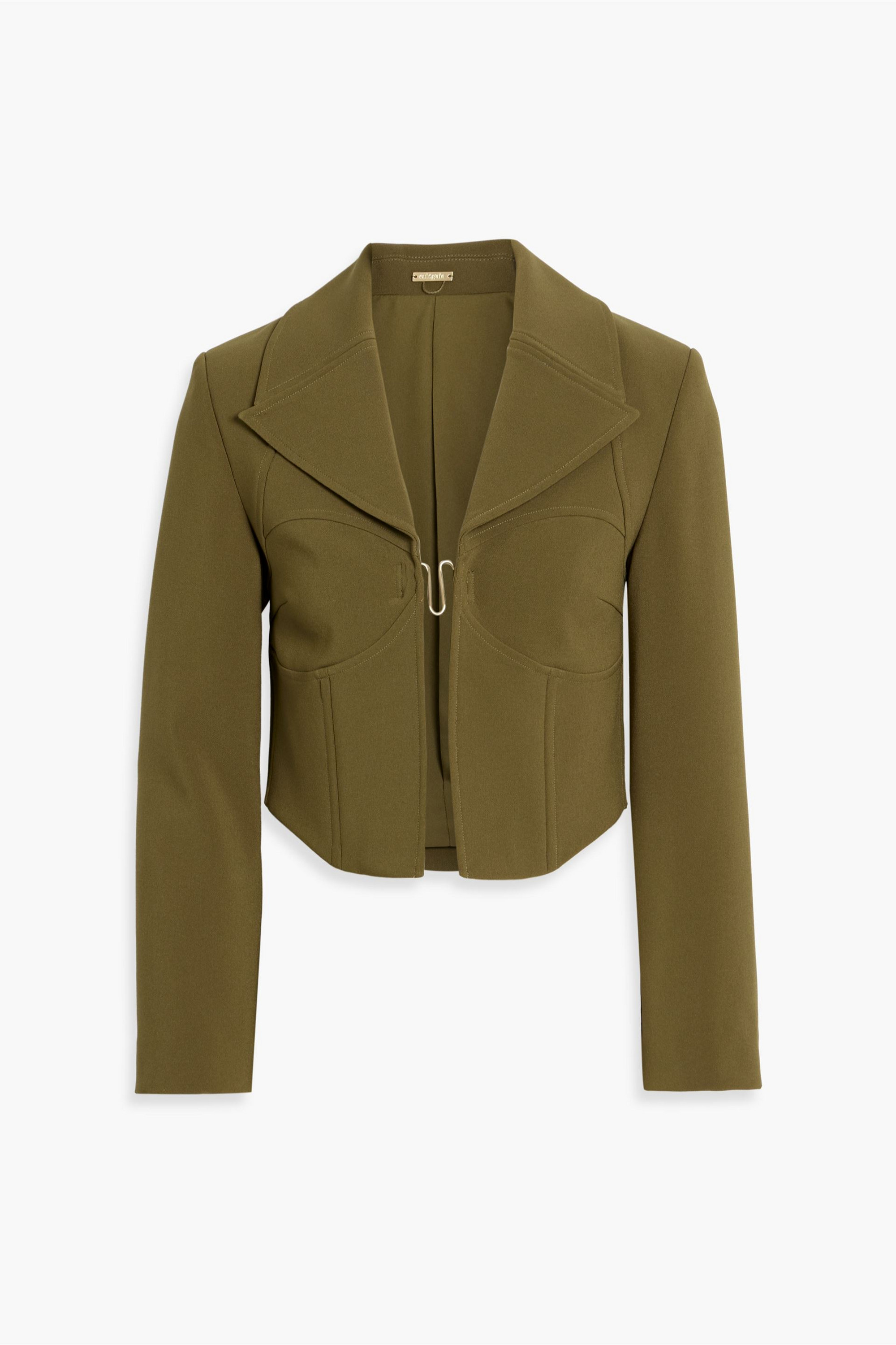 Cult Gaia Reagan stretch-crepe top