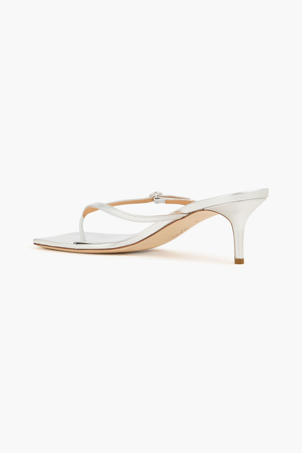  Aeyde - Mules „leigh“ Aus Metallic-leder - Metallic - Eu 41 