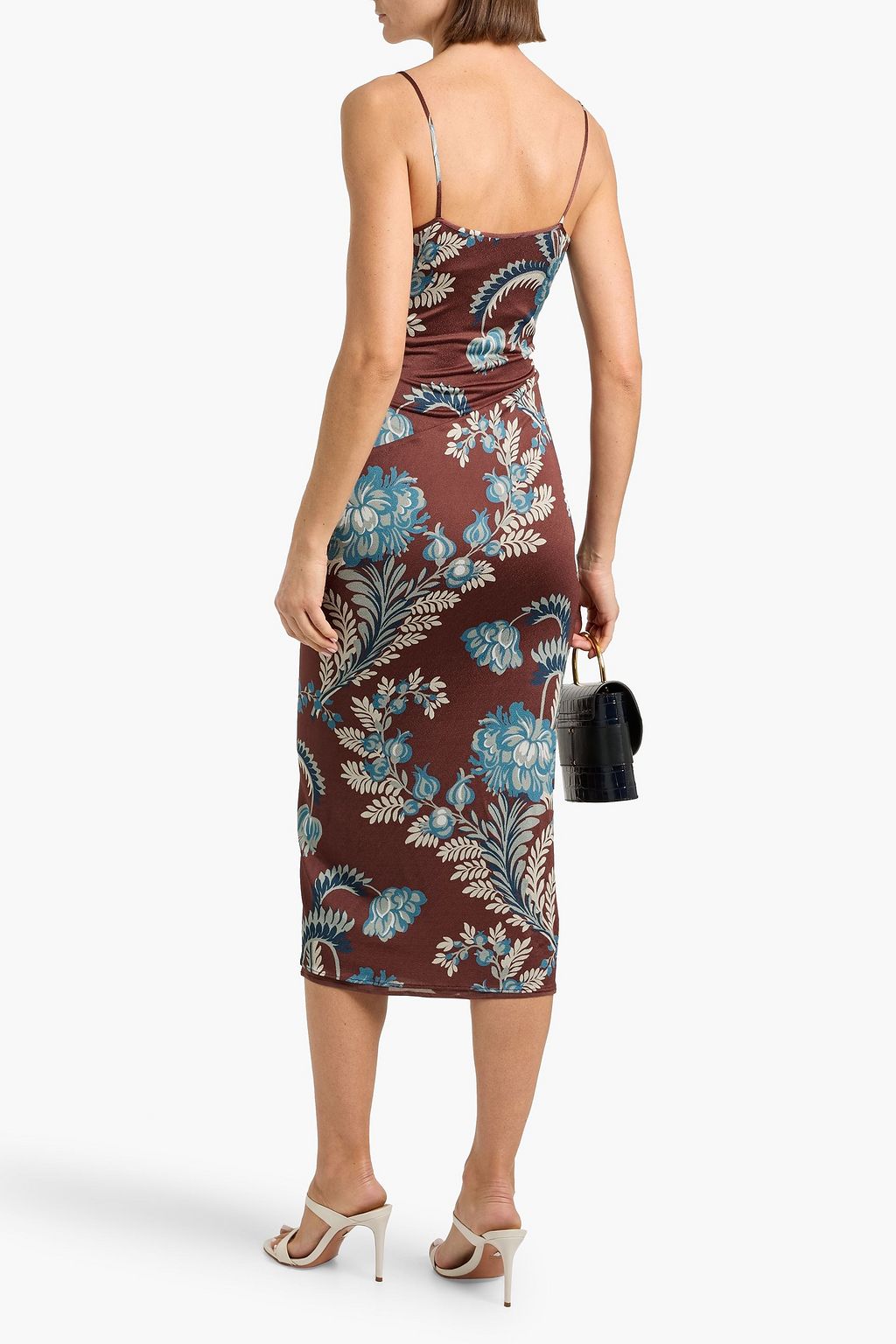 etro floral print midi dress Etro, Floral midi dress, Women, Multicolor, US 0, Dresses, Materialmix