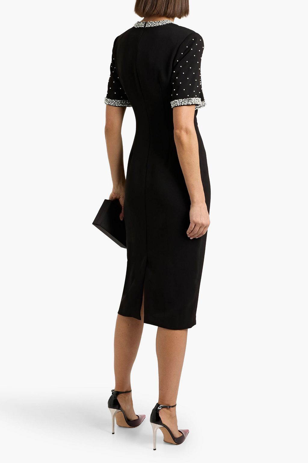 knee length dresses for ladies Madison Strapless Sequin A-Line Mini Dress by Jewel Badgley Mischka main image 1