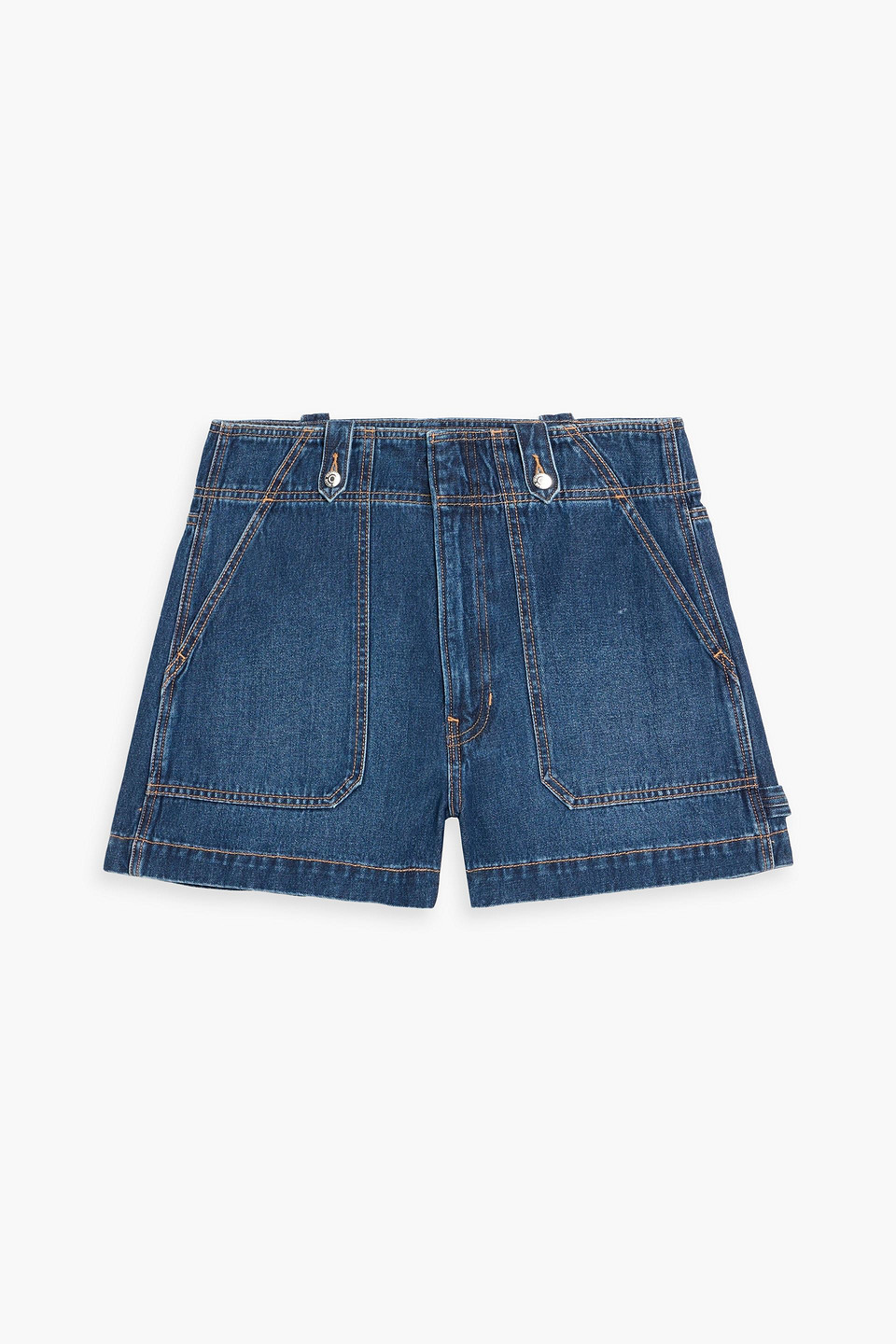 veronica beard - graham denim shorts - blue - 23