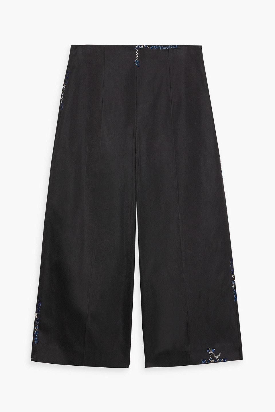 Marni Cotton Culottes In Black