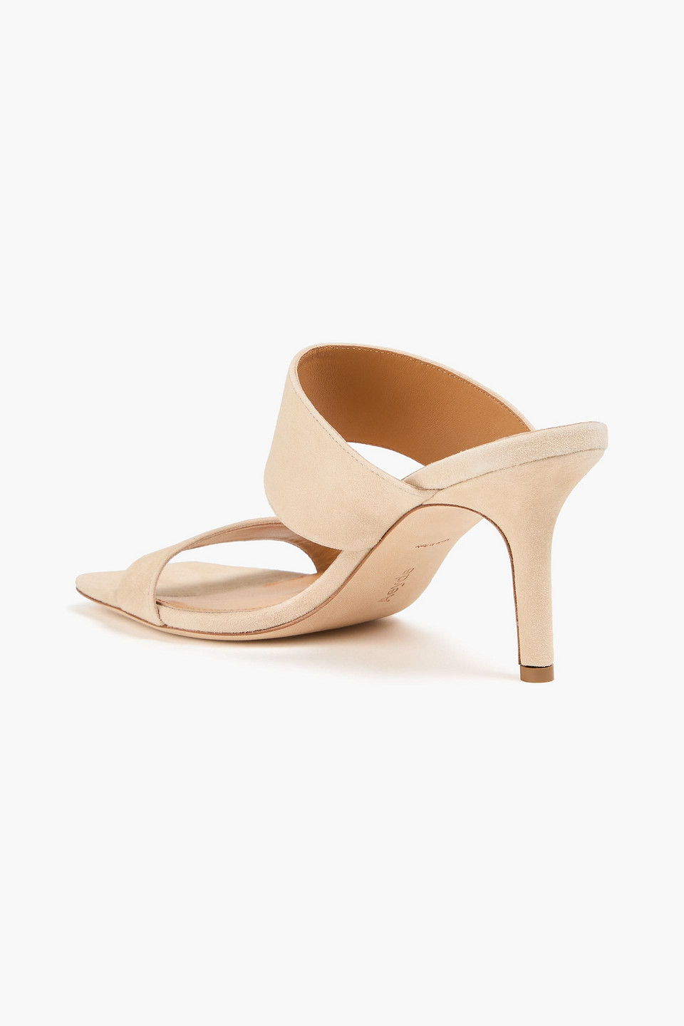  Aeyde - Mules „varvara“ Aus Veloursleder - Neutral - Eu 36 