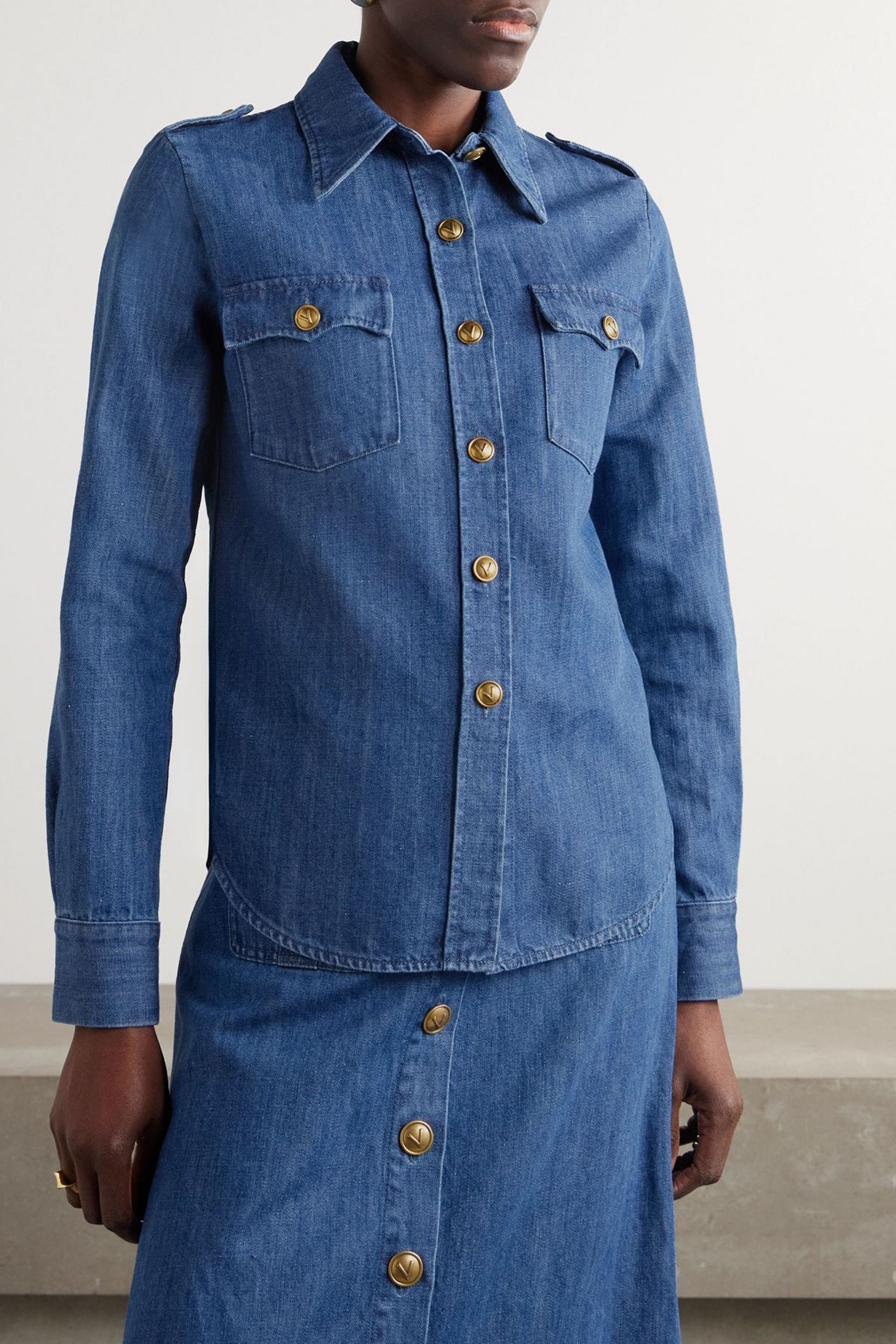 Valentino Garavani Denim shirt