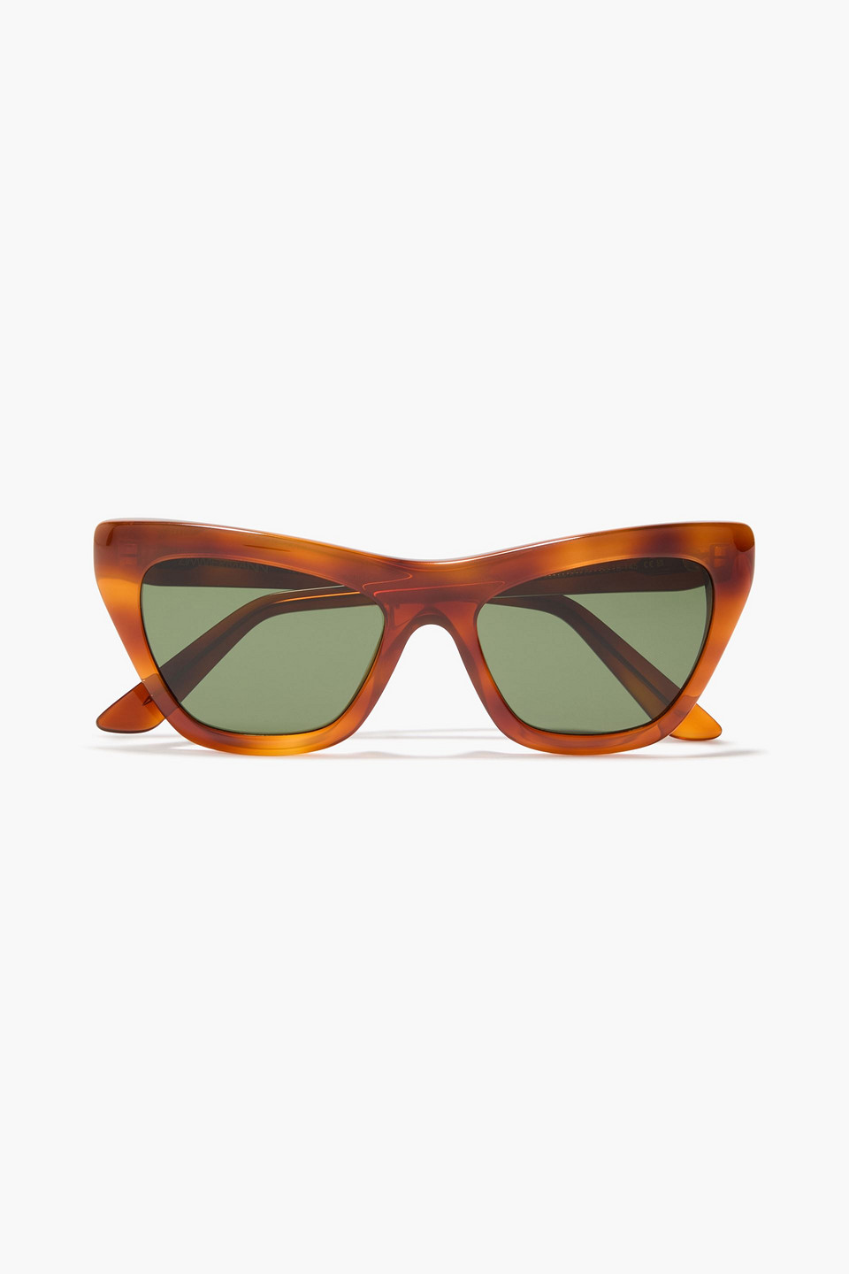 zimmermann - cat-eye acetate sunglasses - brown - onesize