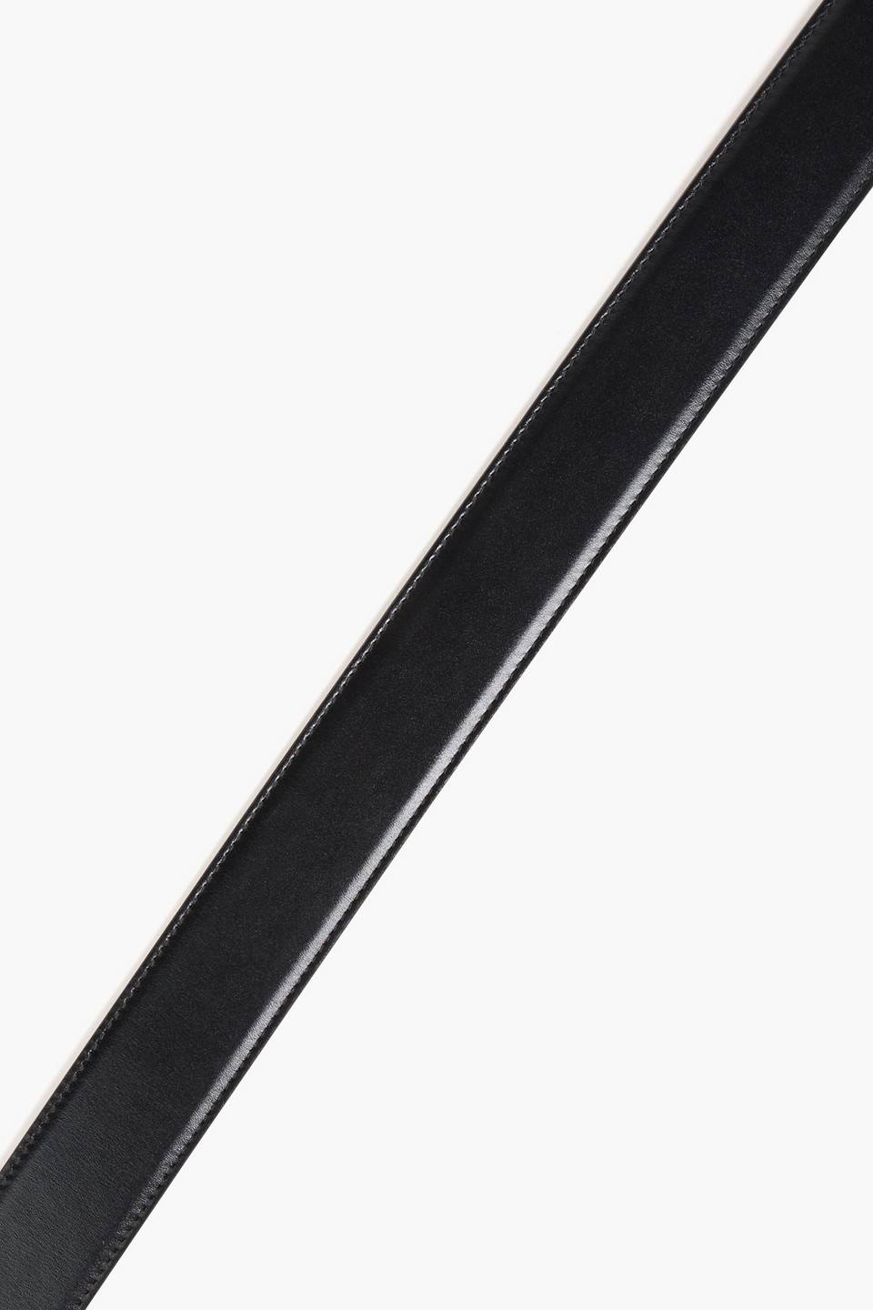  Mcqueen - Ledergürtel - Schwarz - 90 Cm 