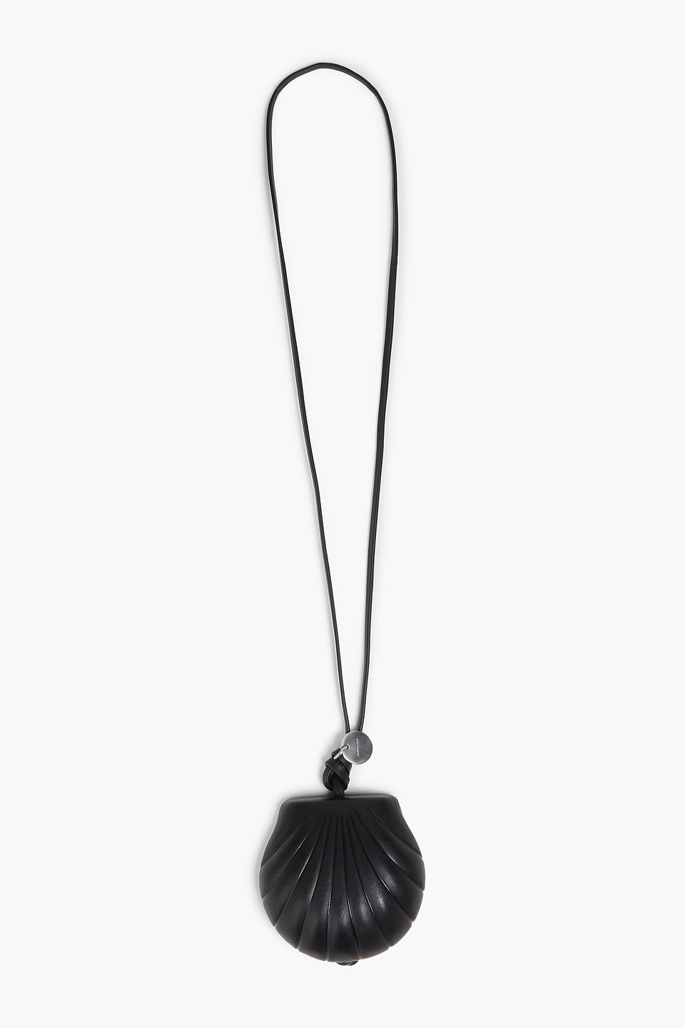 Jil Sander Leather Coin Purse In Black