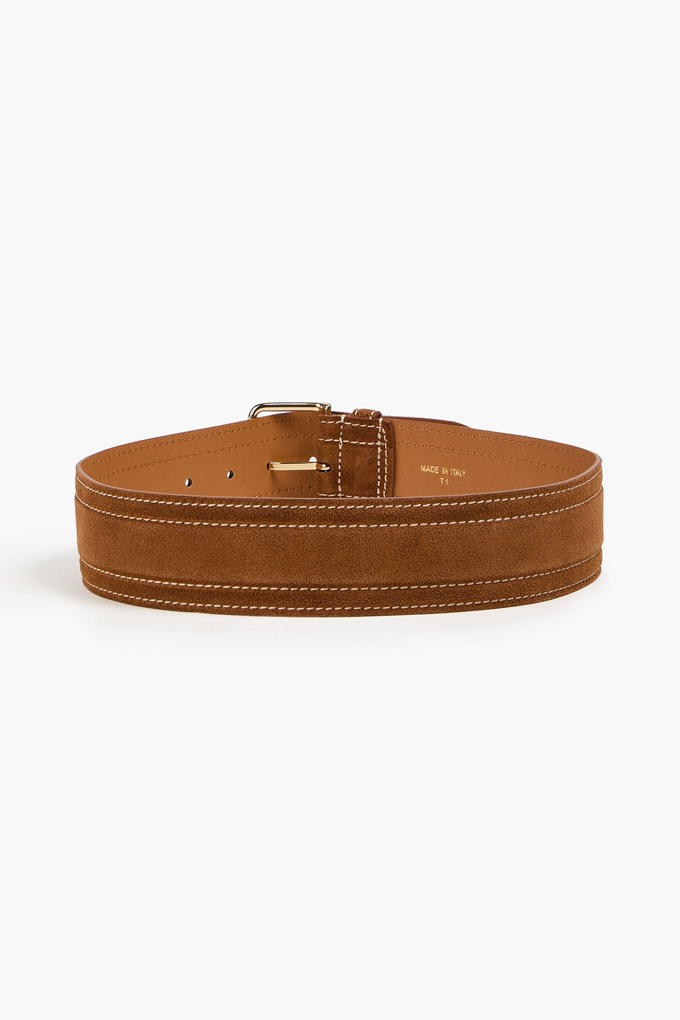  Sandro - Gürtel Aus Veloursleder - Braun - 1 