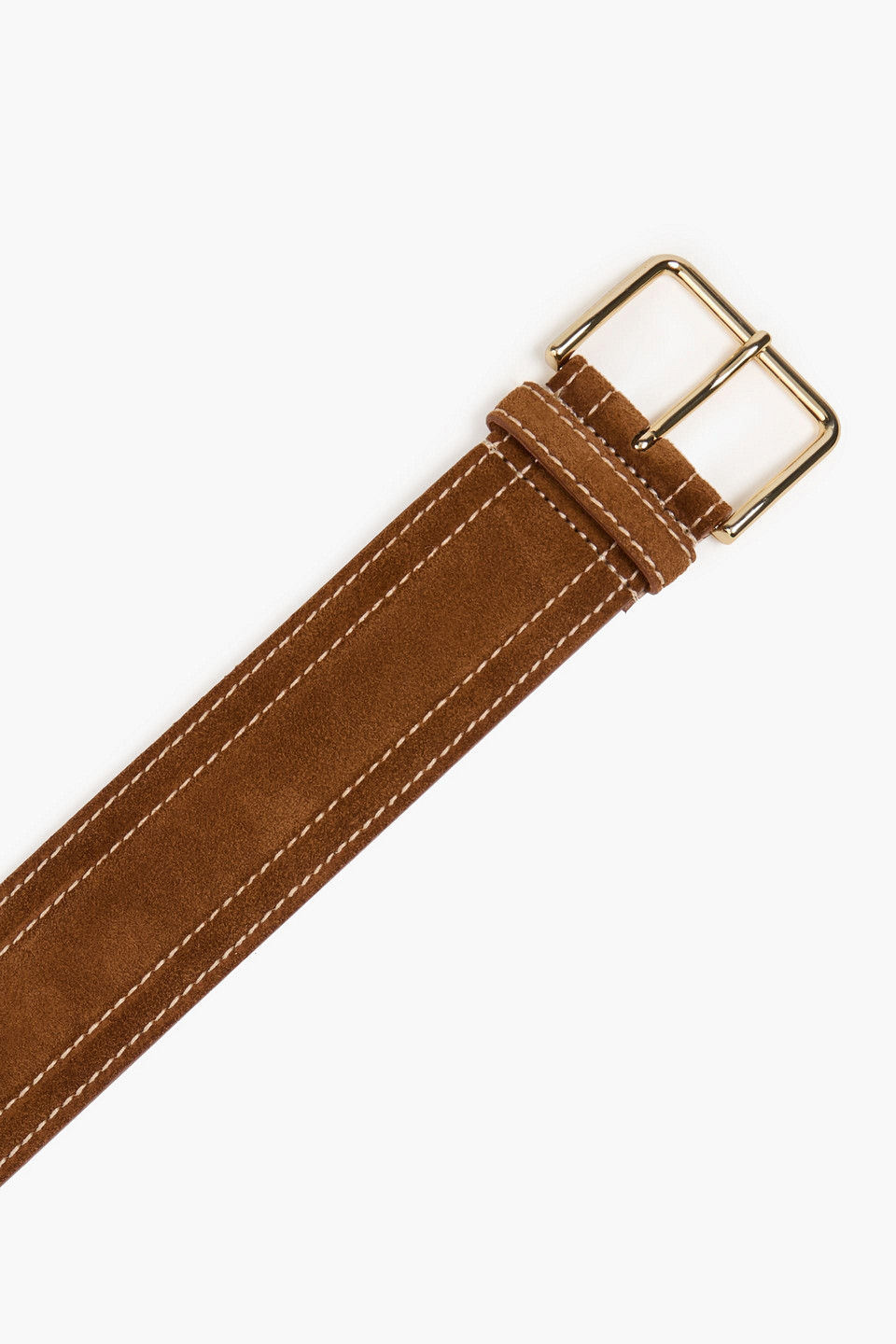  Sandro - Gürtel Aus Veloursleder - Braun - 1 
