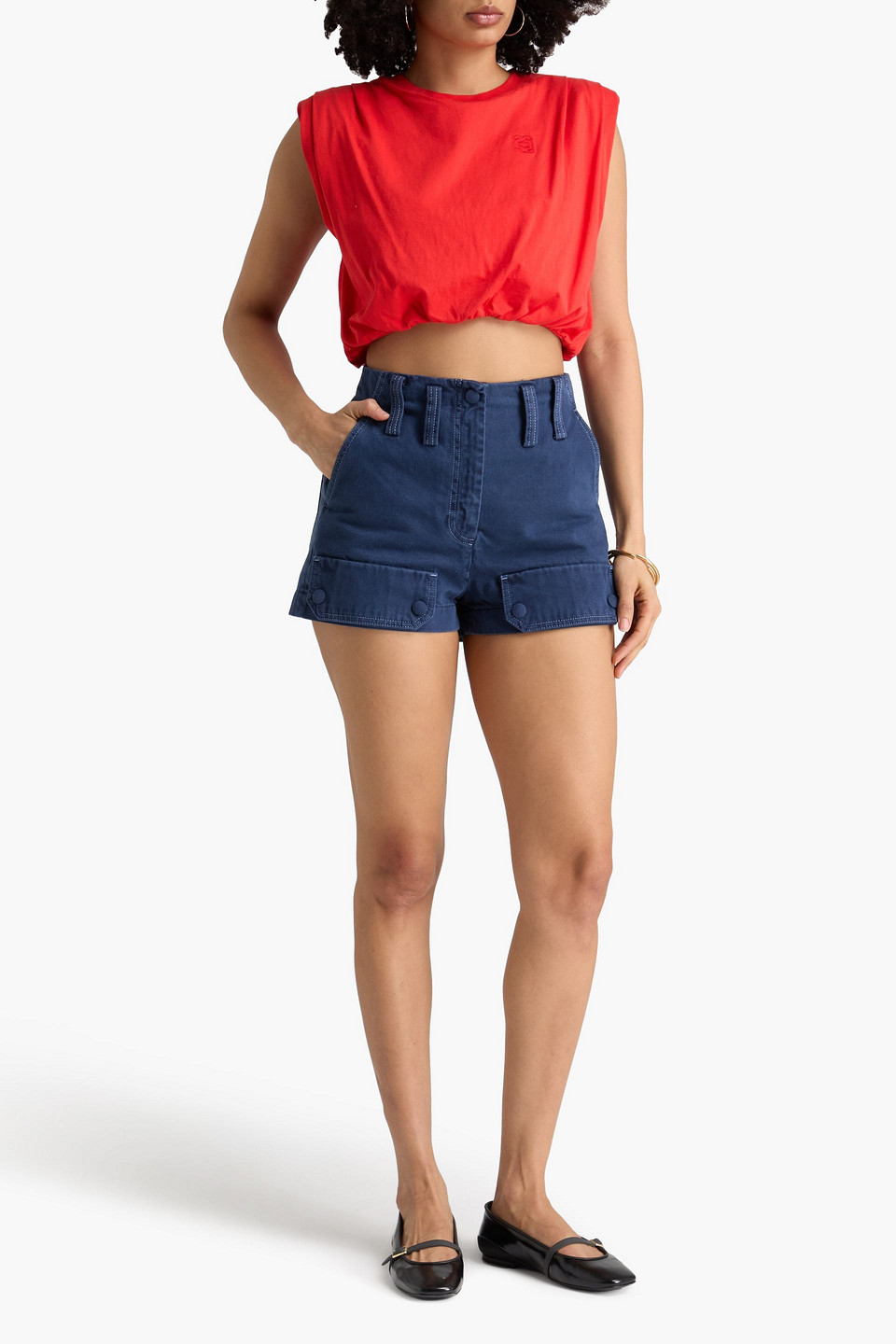  Sandro - Jeansshorts - Blau - Fr 34 