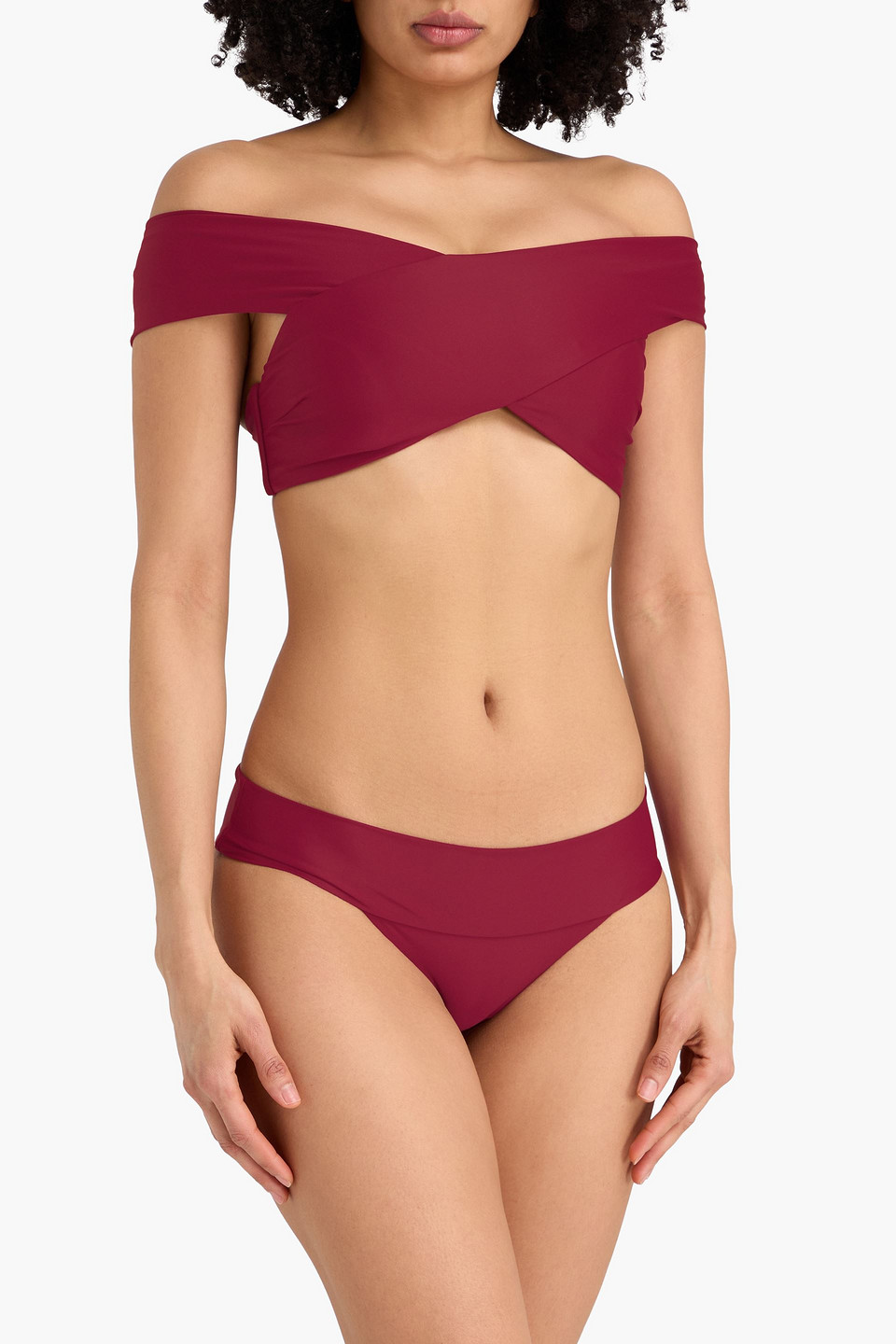  Casa Raki - Bikini-höschen „paula“ - Burgunderrot - S 