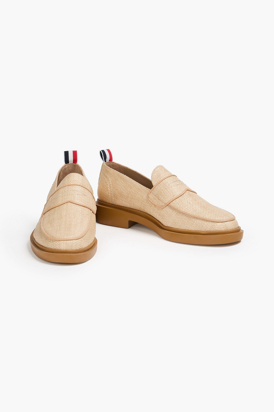  Thom Browne - Loafers Aus Raffiabast - Neutral - Eu 39 
