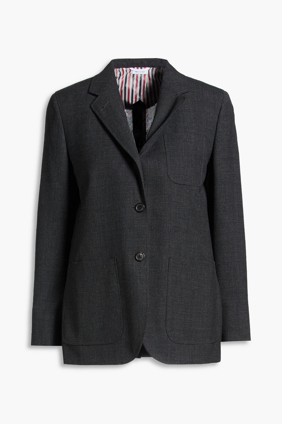 Thom Browne Wool Blazer In Gray