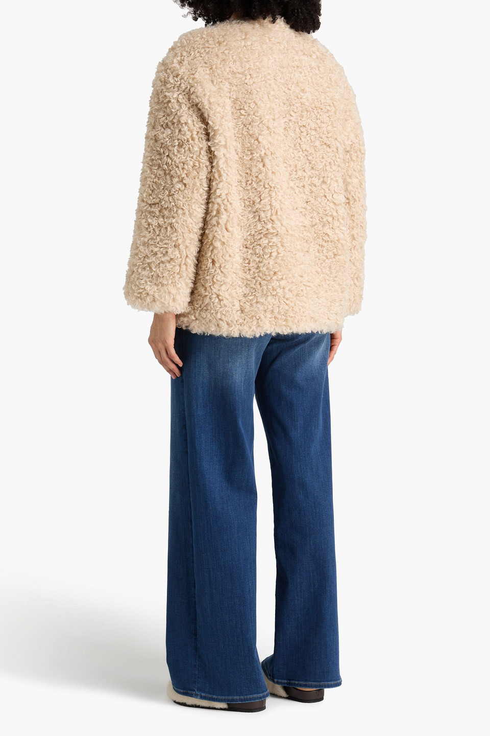  Maje - Plush Jacket - Neutral - Fr 36 