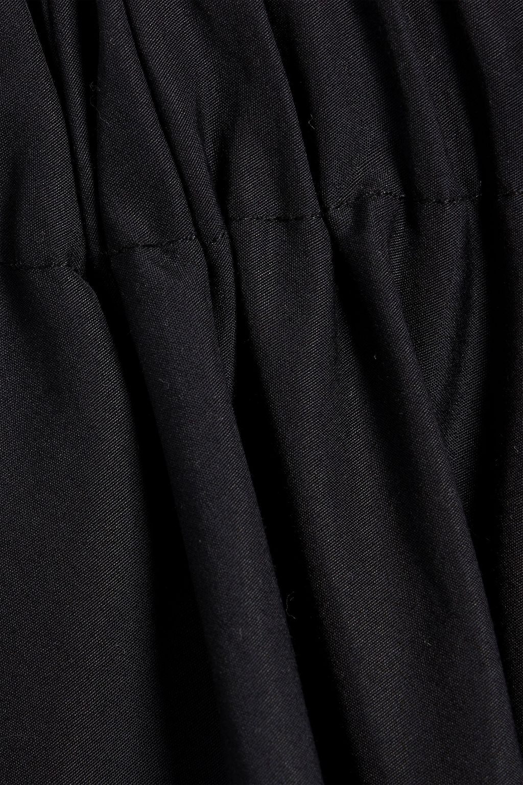 SIMONE ROCHA Gathered cotton-poplin midi skirt | THE OUTNET