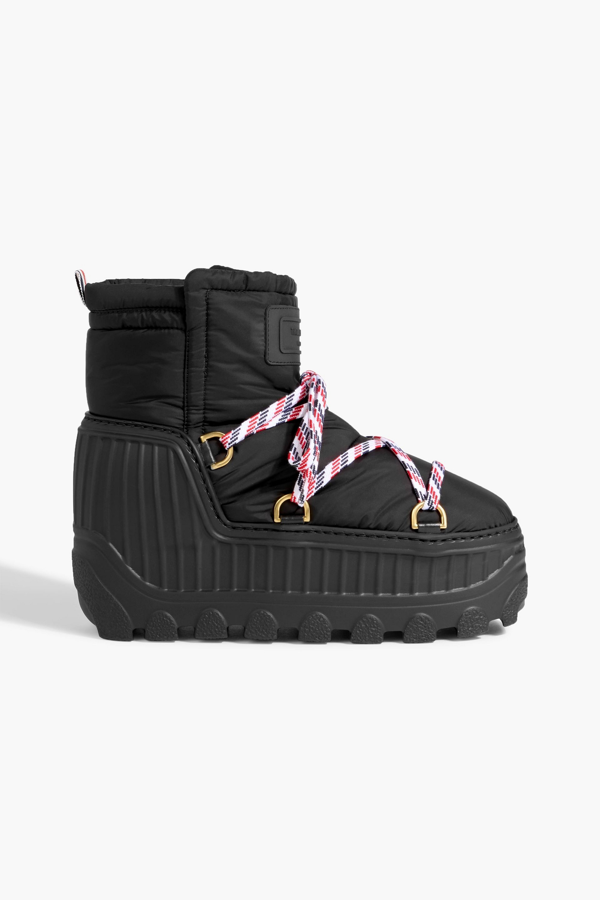 Thom Browne Shell platform snow boots