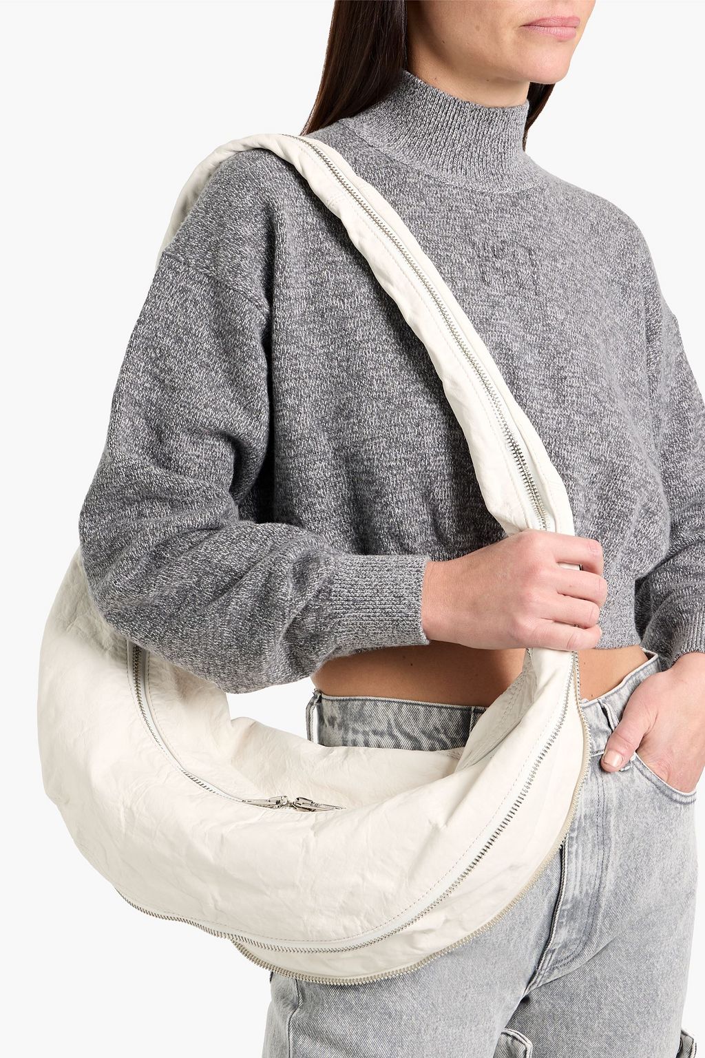 ALEXANDER WANG Twyst leather shoulder bag | THE OUTNET