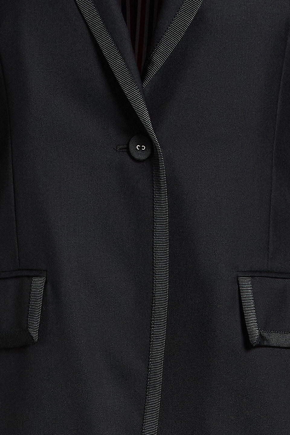 Thom Browne Wool Blazer In Black