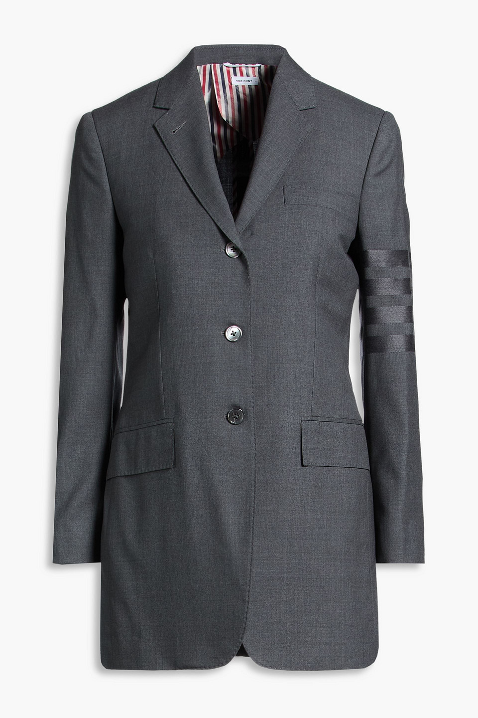 Thom Browne Wool Blazer In Gray