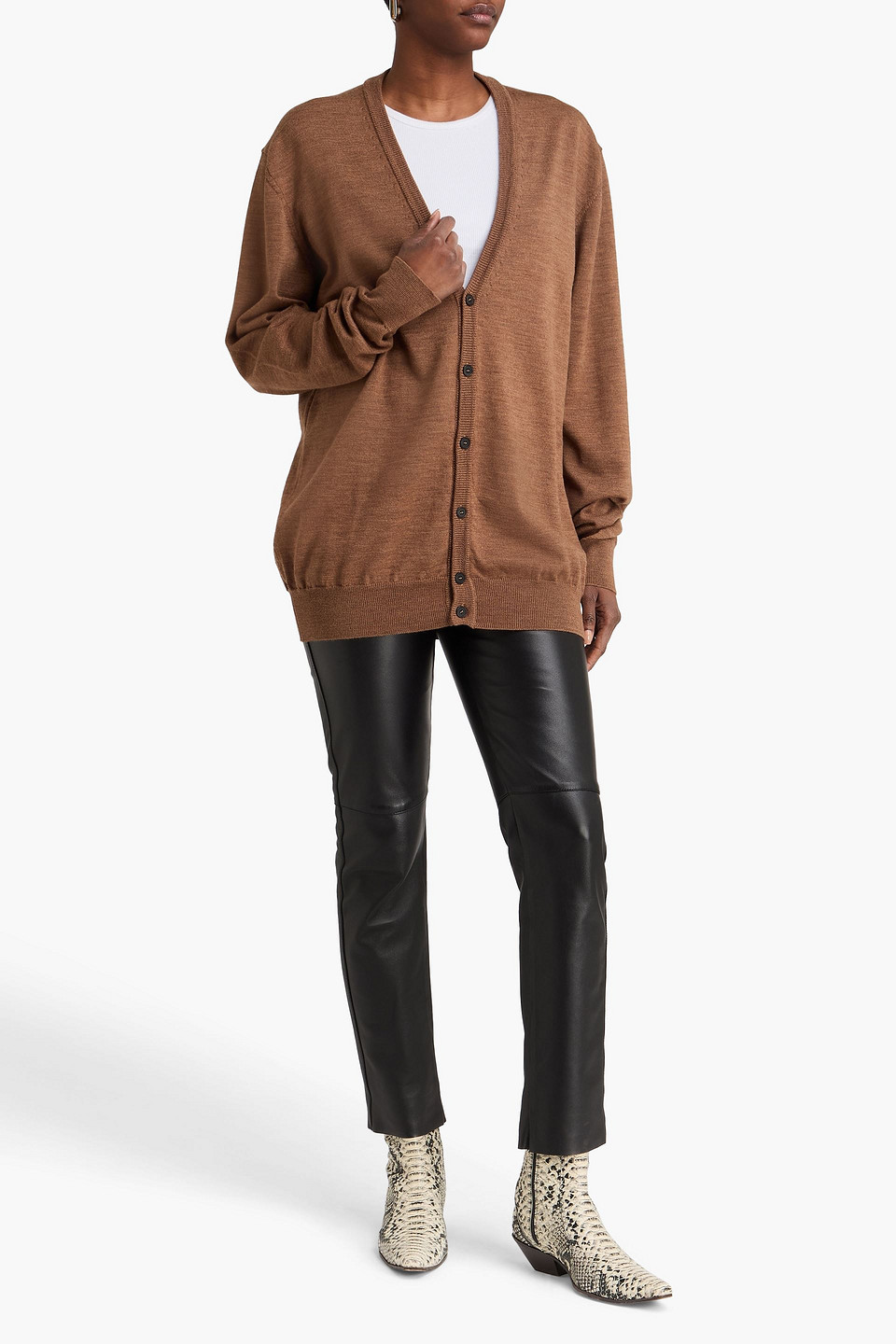  Wardrobe.nyc - Cardigan Aus Wolle - Braun - Xs 