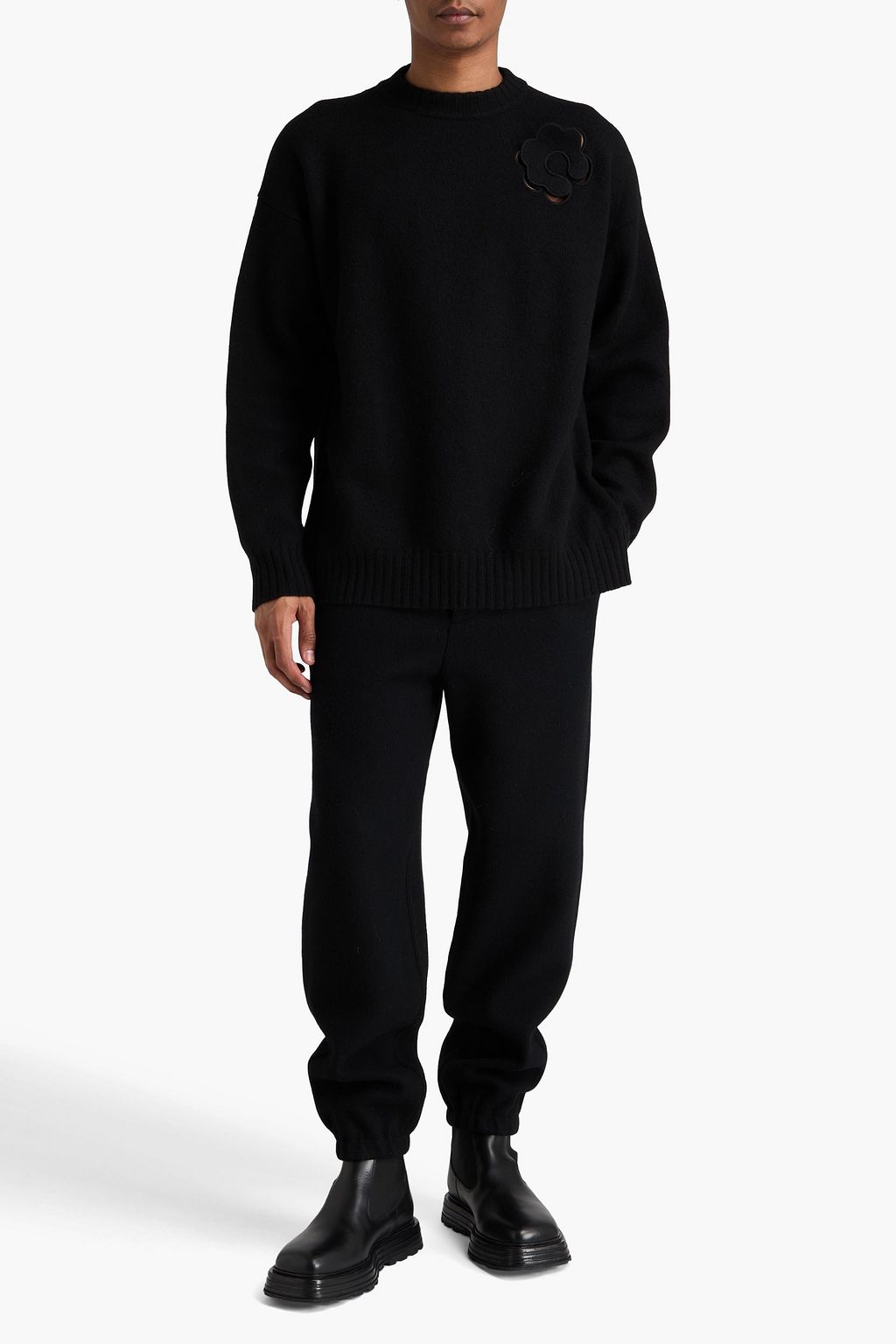 BURBERRY Zip-detailed ribbed wool sweater | THE OUTNET