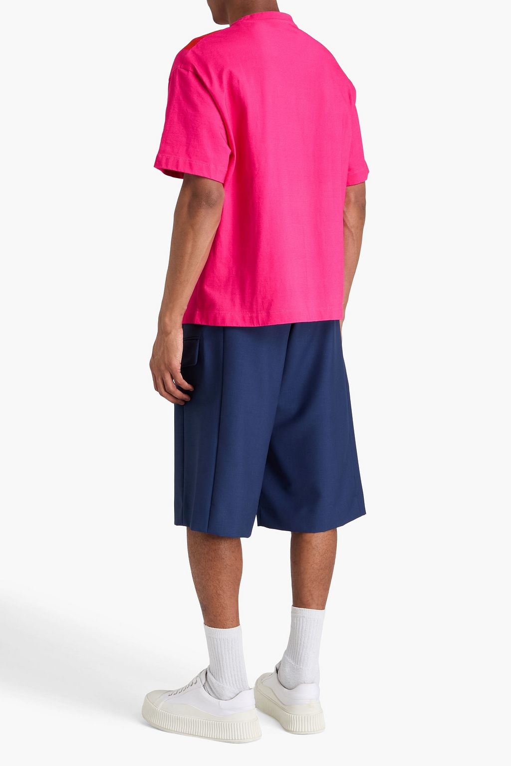 JIL SANDER Tie-dyed cotton-jersey T-shirt | THE OUTNET