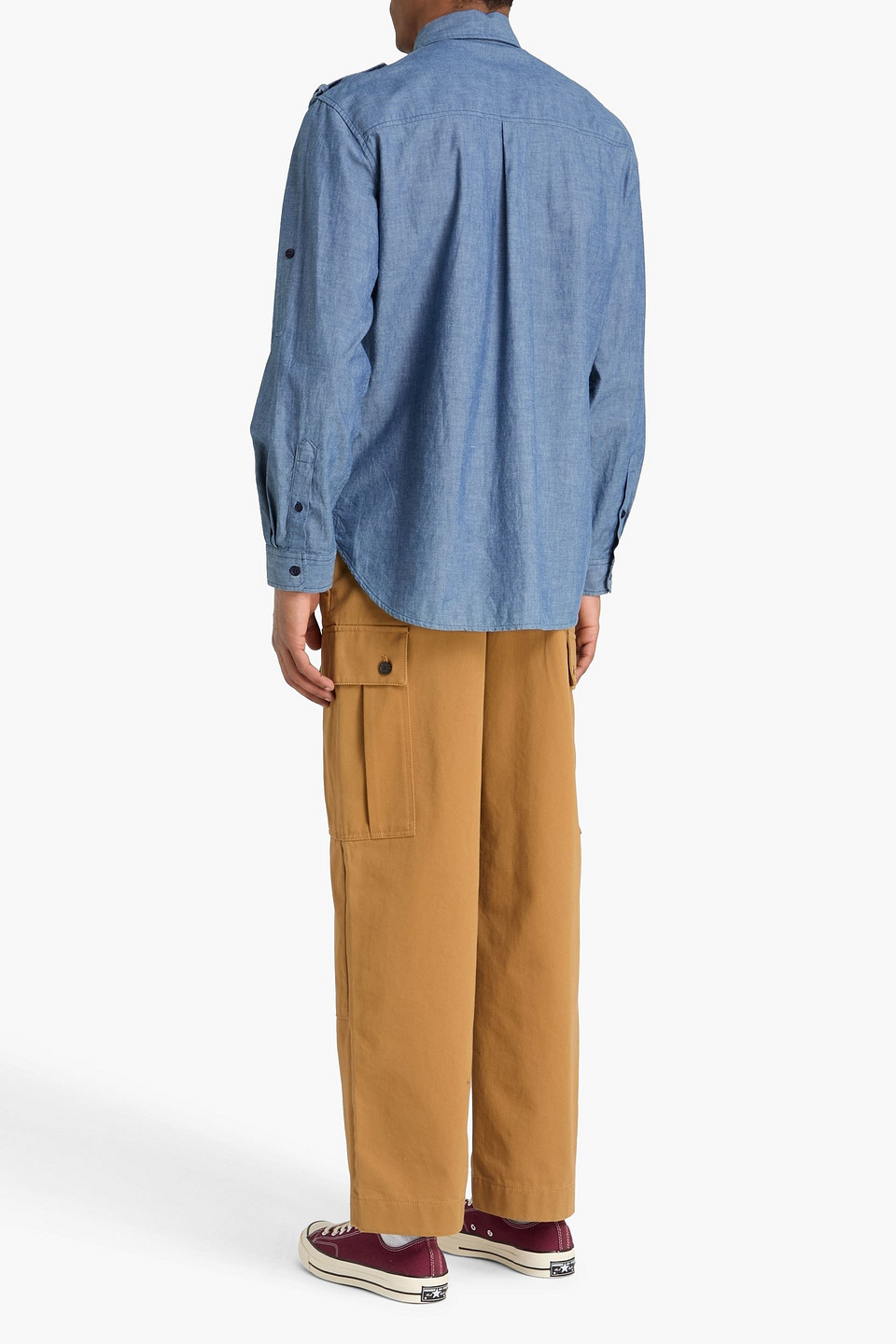  Isabel Marant - Hemd „cesar“ Aus Baumwoll-chambray - Blau - S 