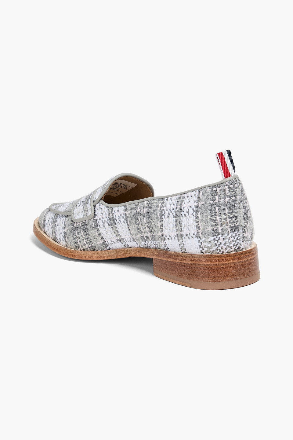  Thom Browne - Loafers Aus Tweed - Grau - Us 9 