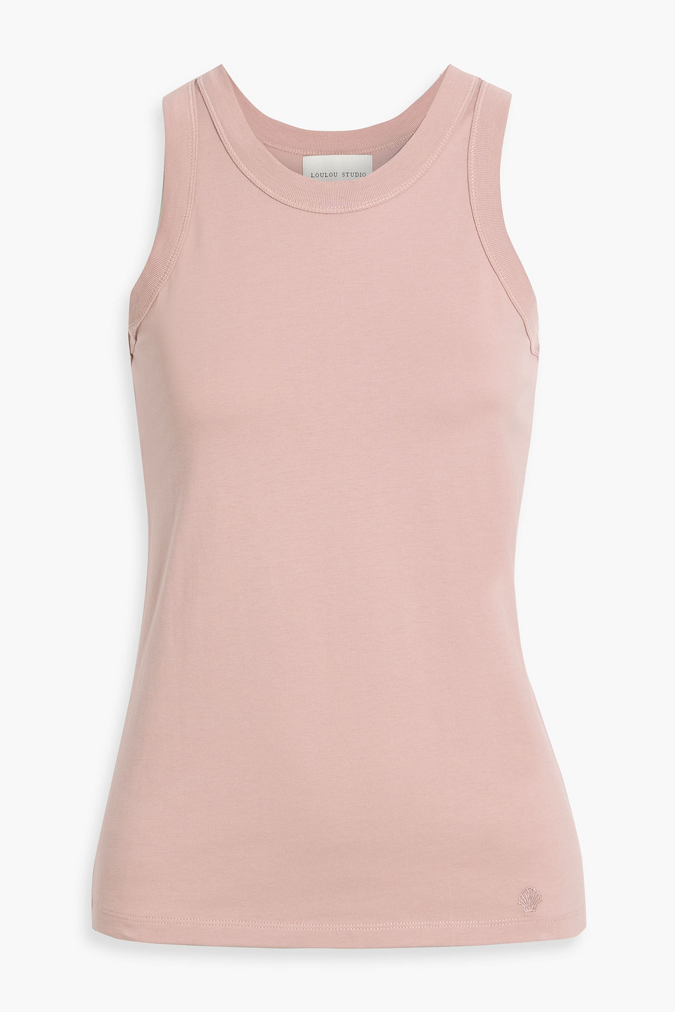 Loulou De Saison Pima Cotton-jersey Tank In Pink