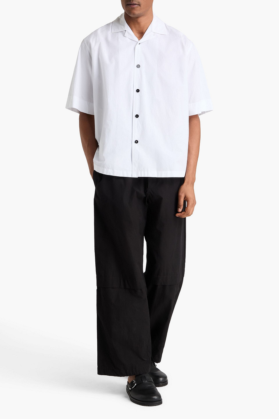  Jil Sander - Hemd Aus Baumwollpopeline - Weiß - It 46 