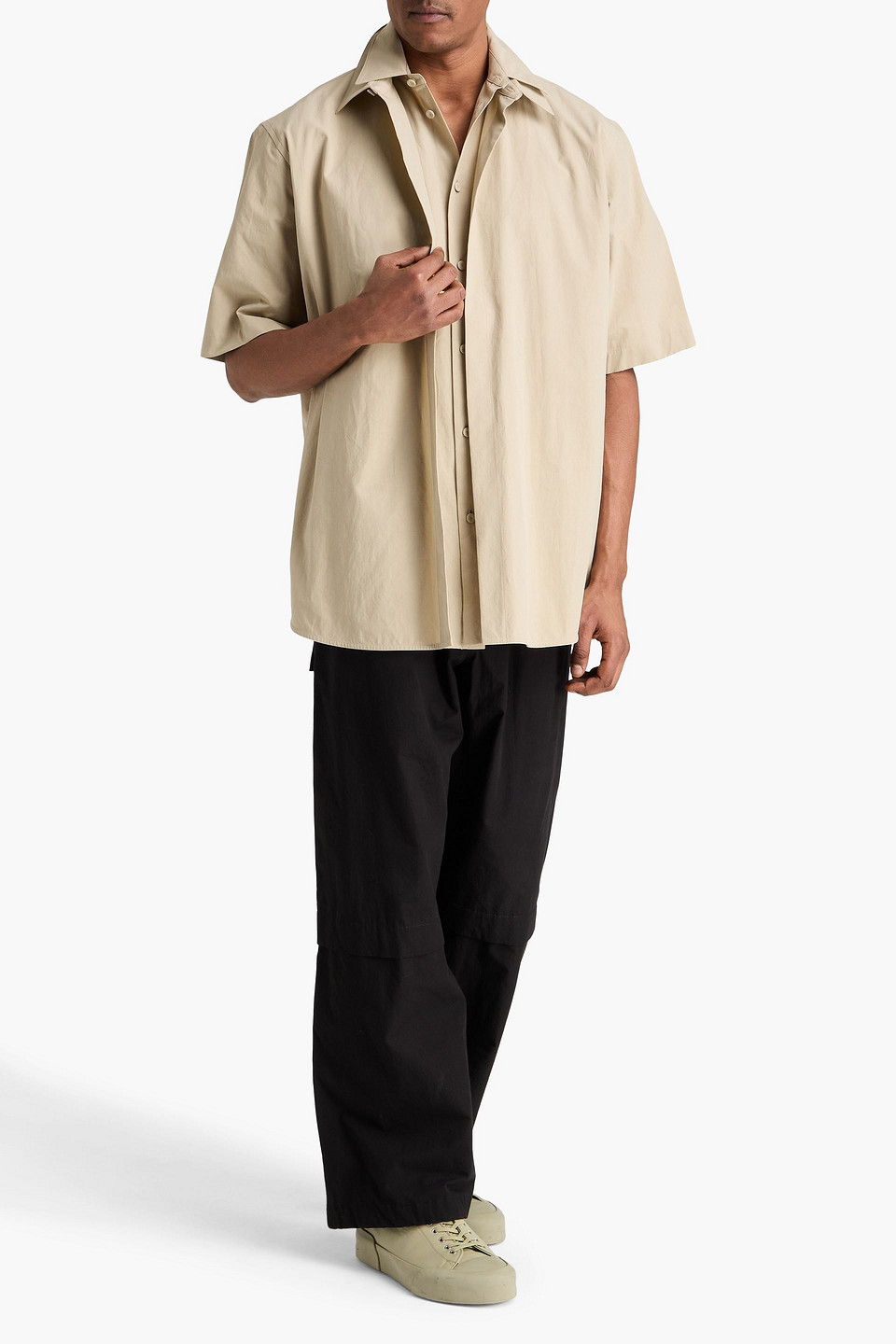  Jil Sander - Hemd Aus Baumwollpopeline - Neutral - Eu 39 