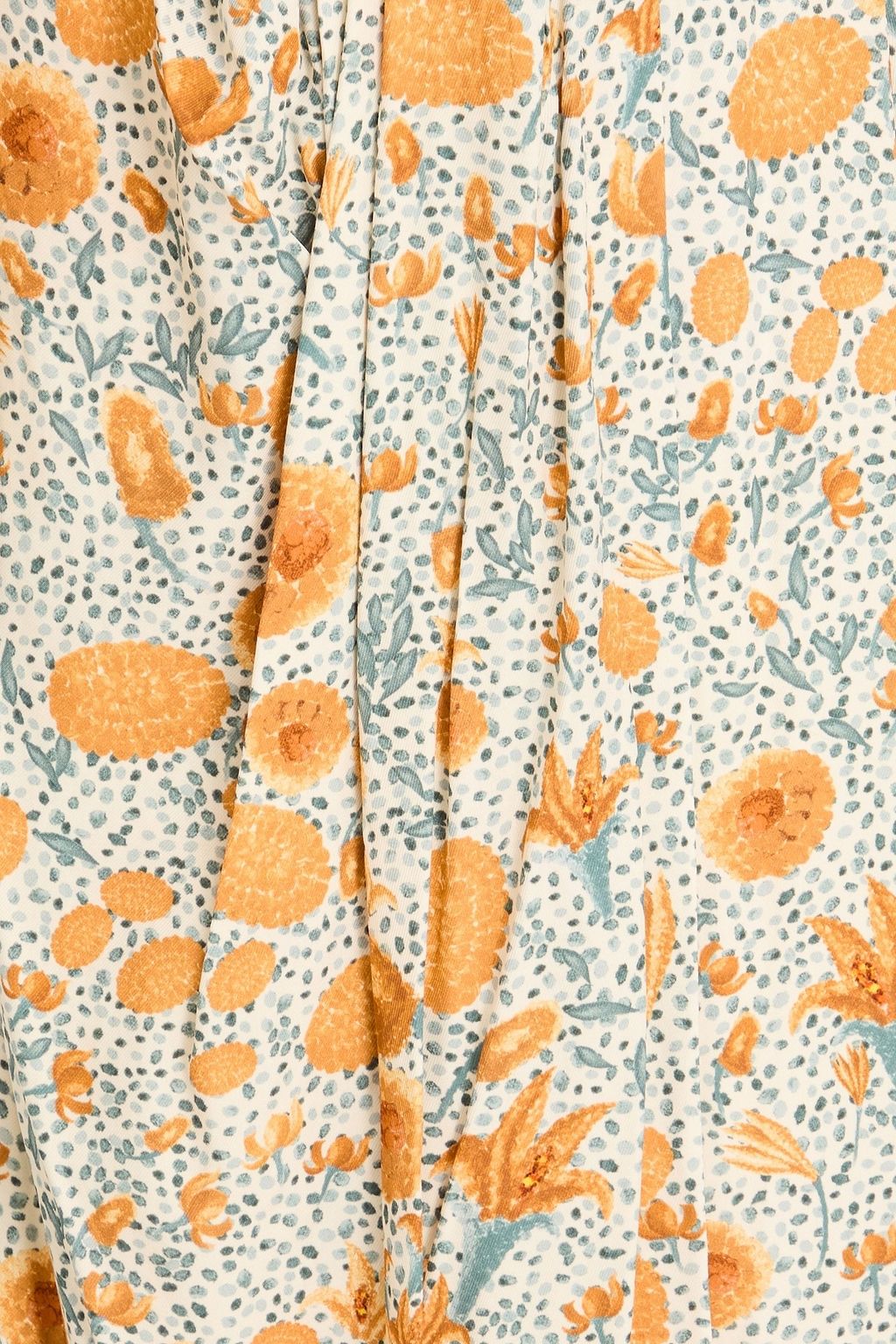 agua by agua bendita naranja maxi dress Naranja Tiered Cotton Poplin Maxi Dress By Agua By Agua Bendita | Moda Operandi