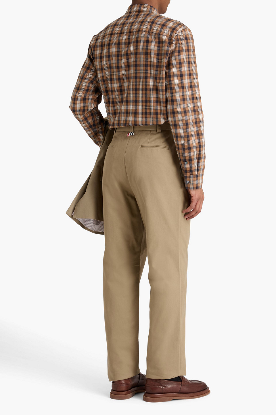  Thom Browne - Chinohose Aus Baumwoll-twill - Braun - 0 